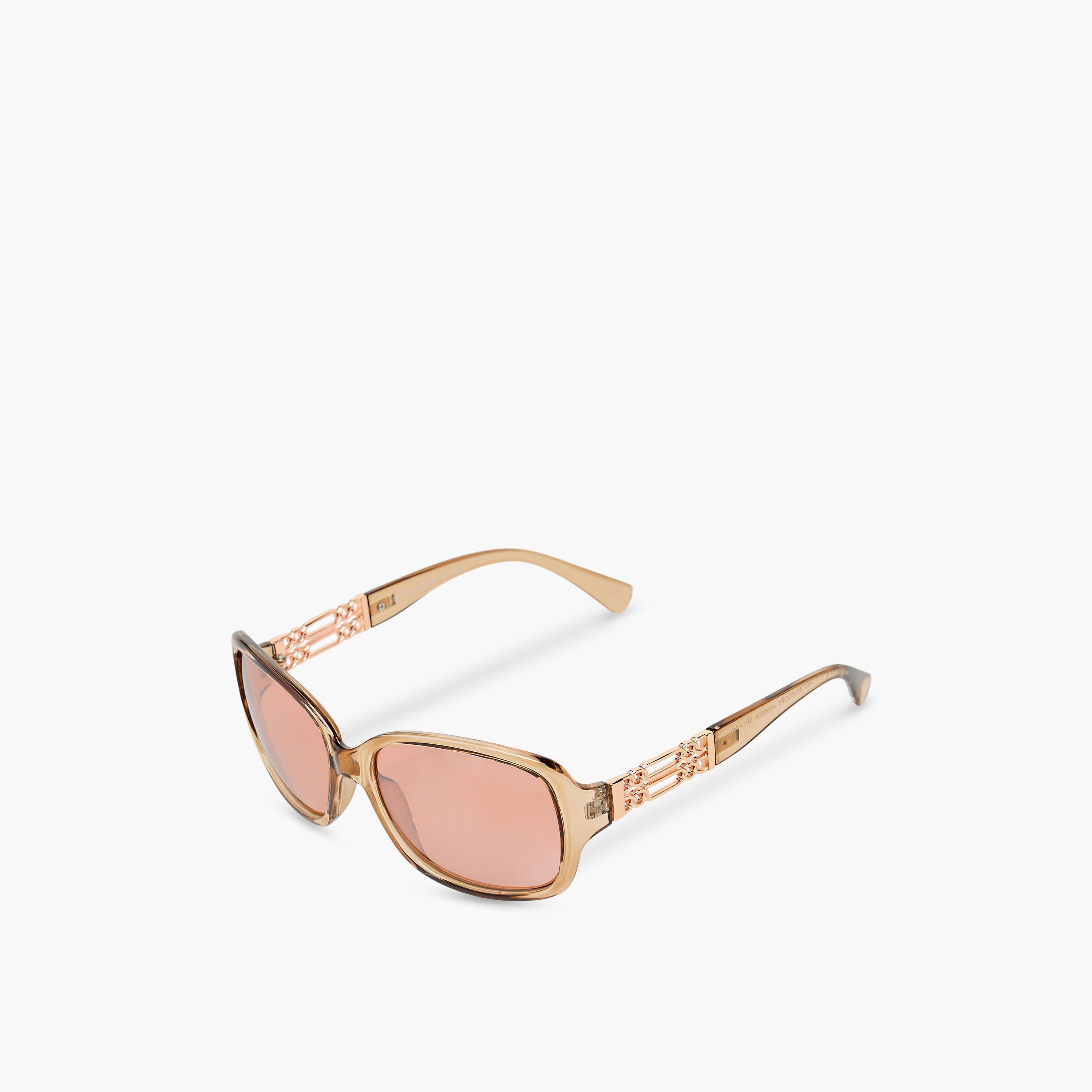 Rectangle Sunglasses Pink Lens Color-women-sunglasses-image-1