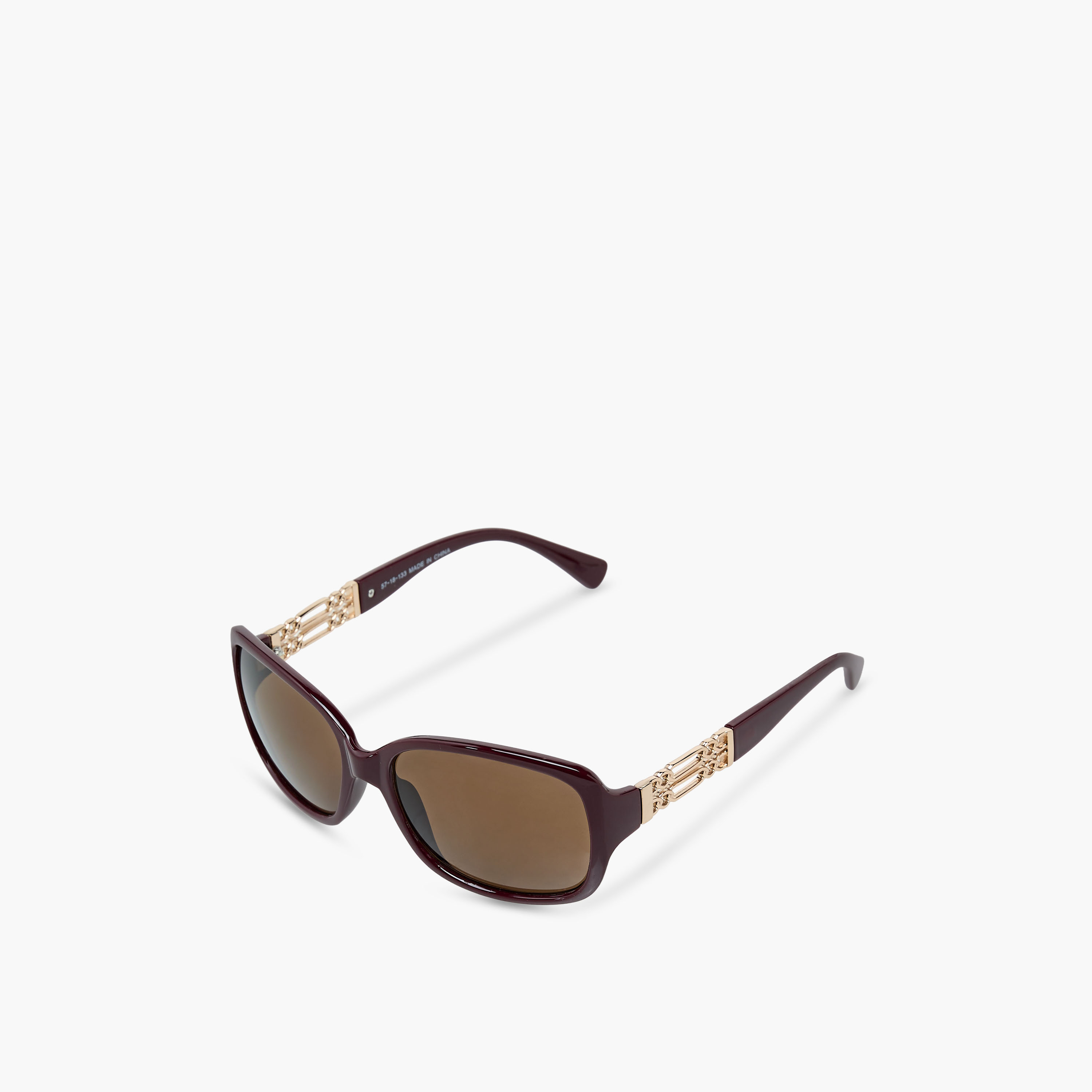 Rectangle Sunglasses Brown Lens Color-women-sunglasses-image-1