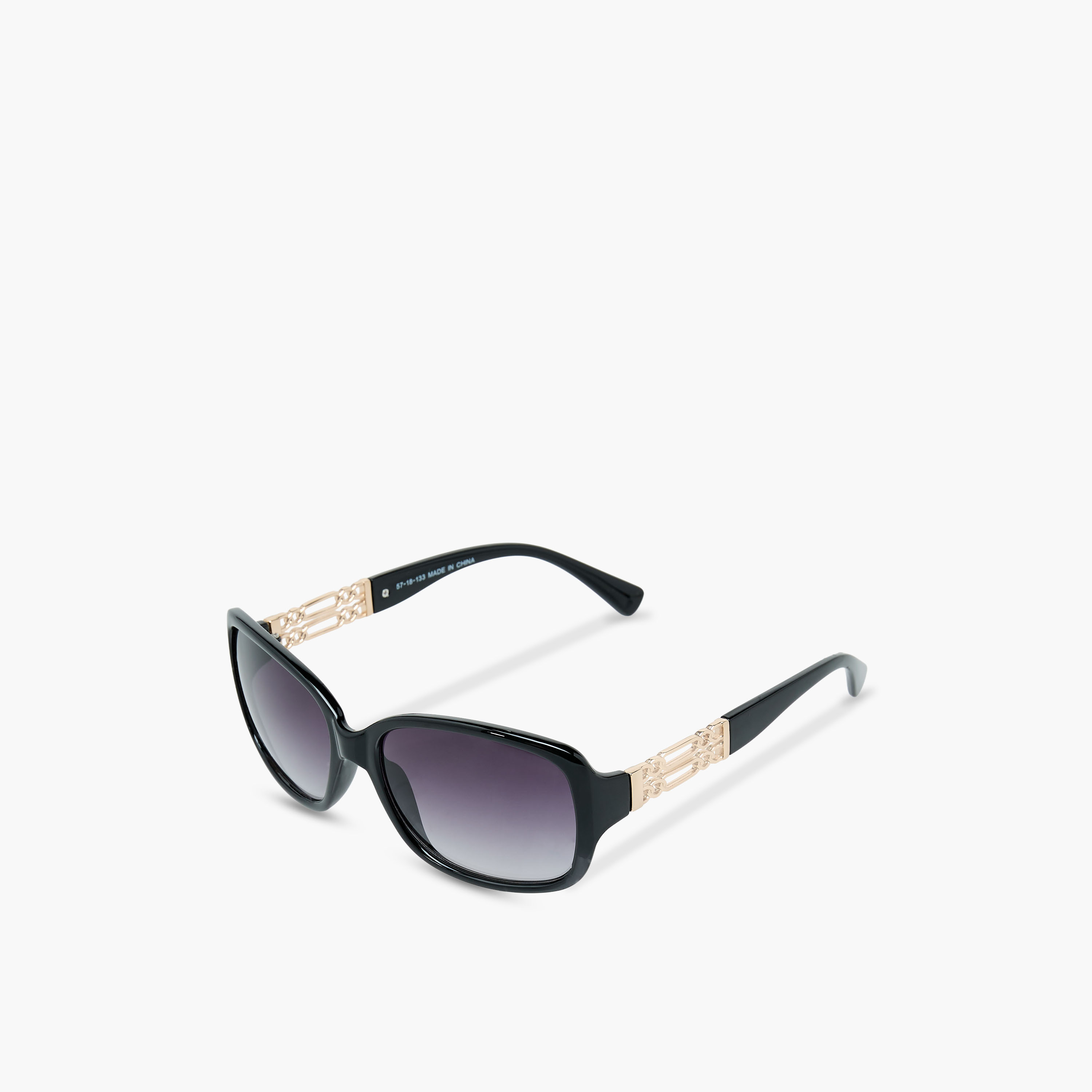 نظارة شمسية مستطيلة بعدسات بنفسجية-women-sunglasses-image-1