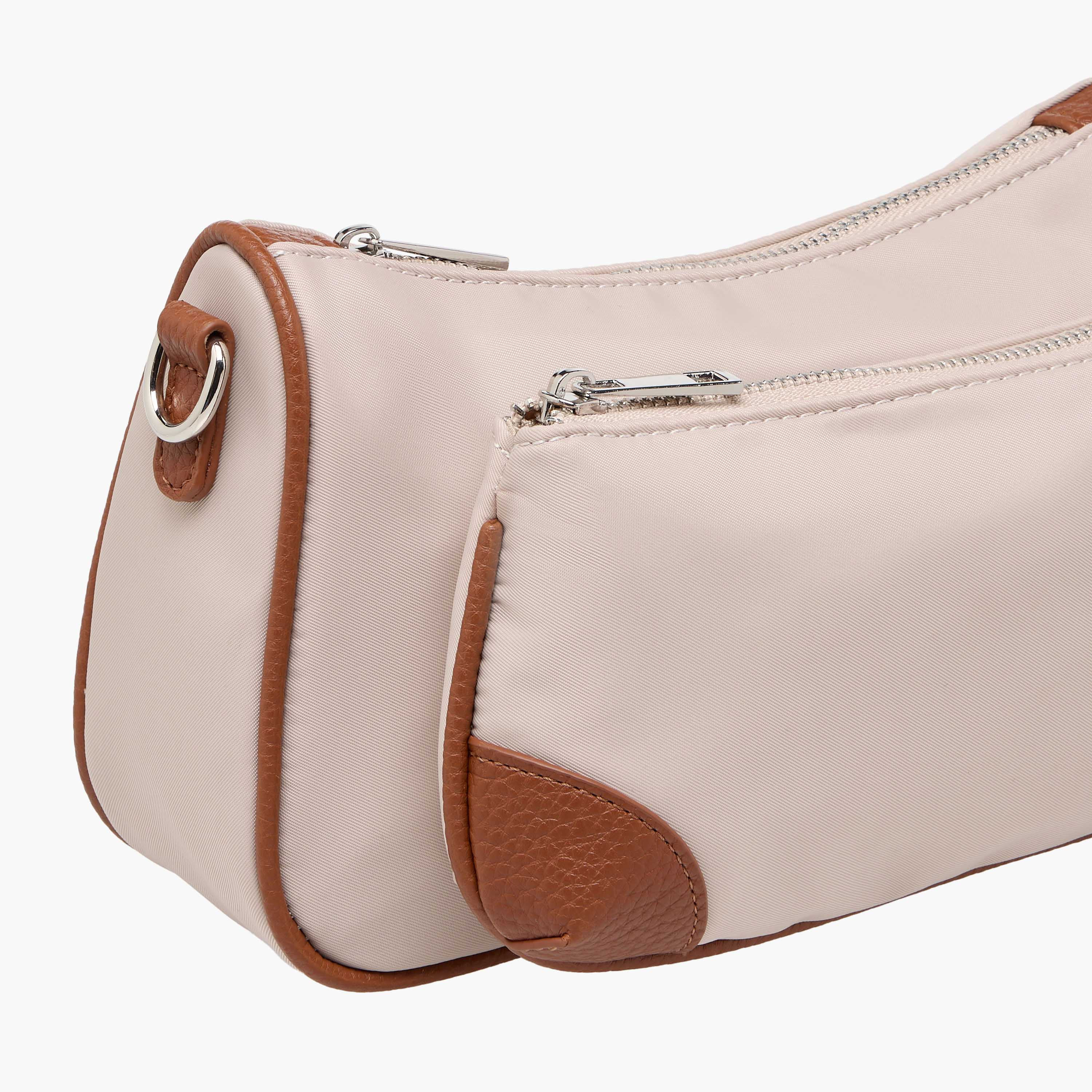 Panelled Crossbody Bag with Adjustable Strap-women-bagsandwallets-handbags-image-5