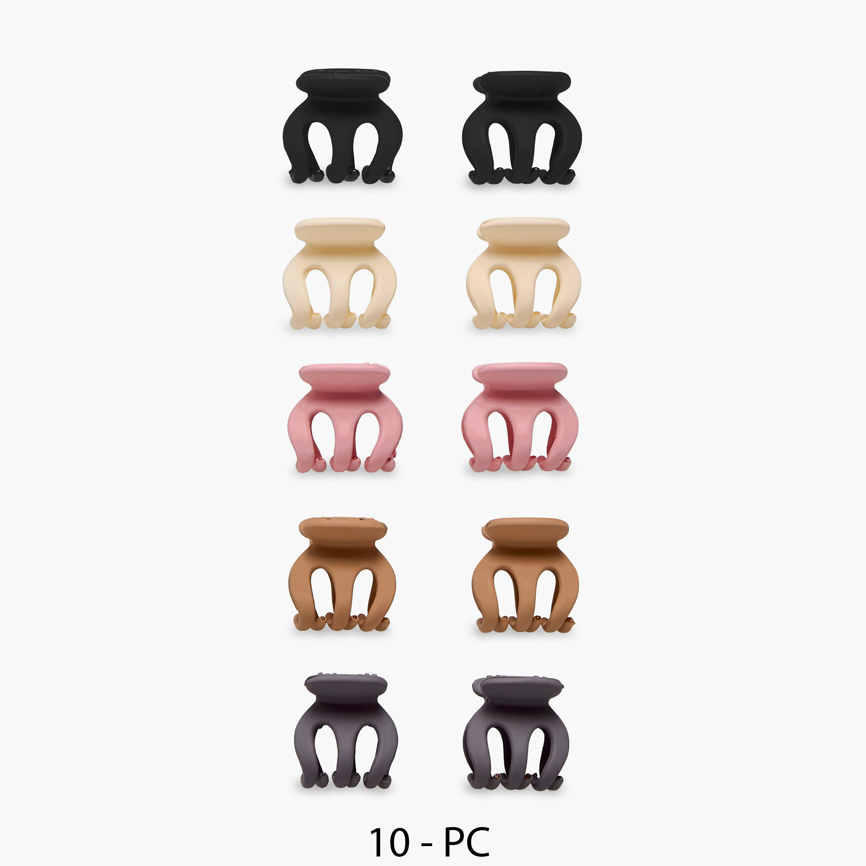 Gloo Pack of 10 Hair Clamps-women-hairaccessories-clamps-image-1