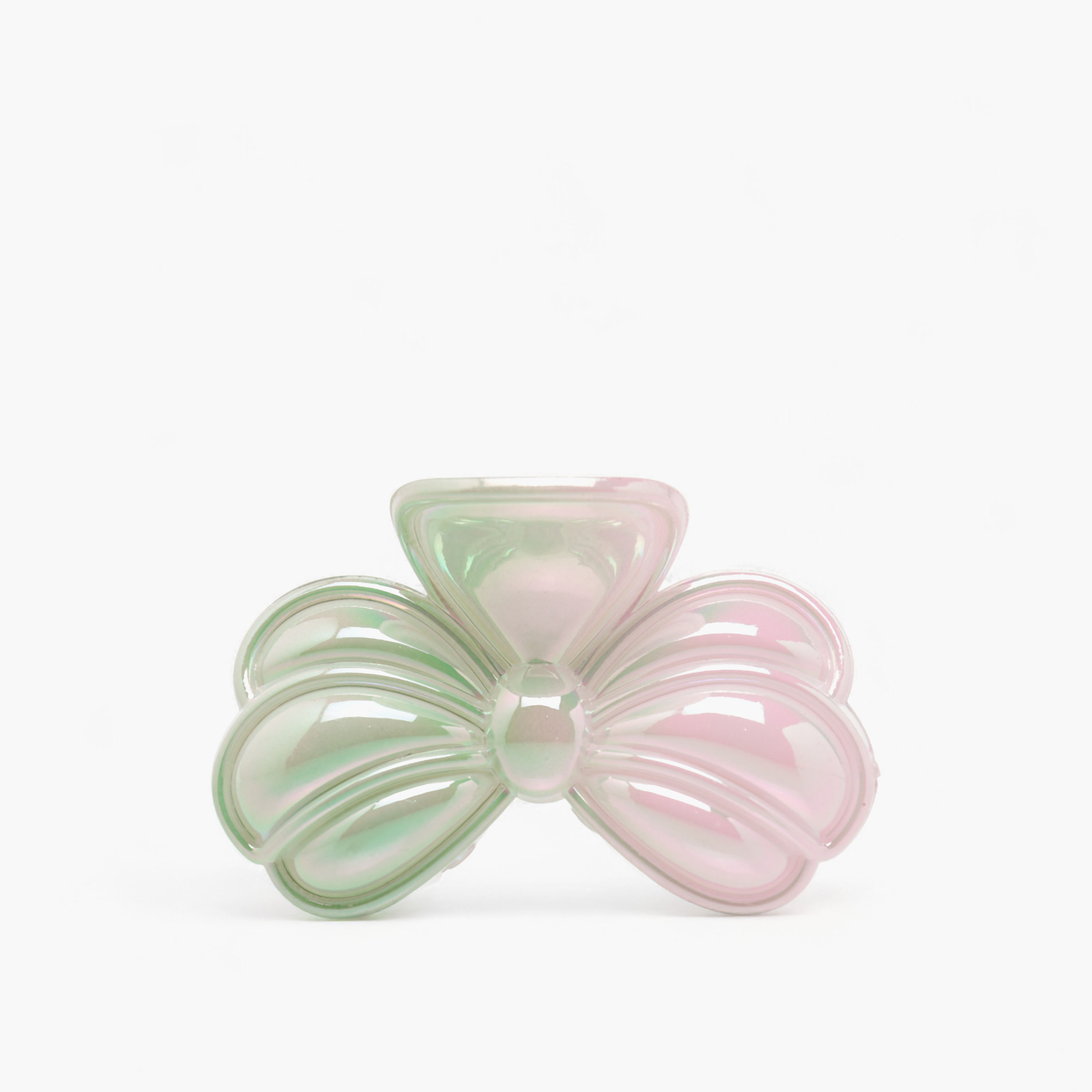 Gloo Pack of 2 Bow Shape Iridescent Hair Clamp-women-hairaccessories-clamps-image-2