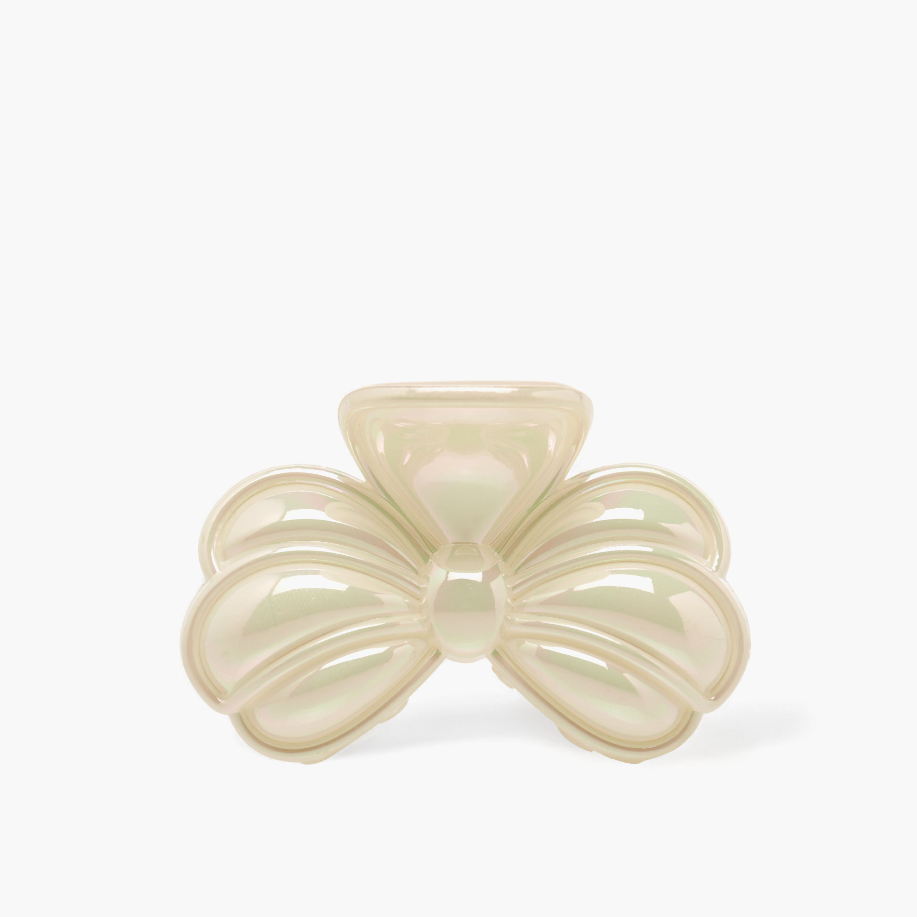 Gloo Pack of 2 Bow Shape Iridescent Hair Clamp-women-hairaccessories-clamps-image-3