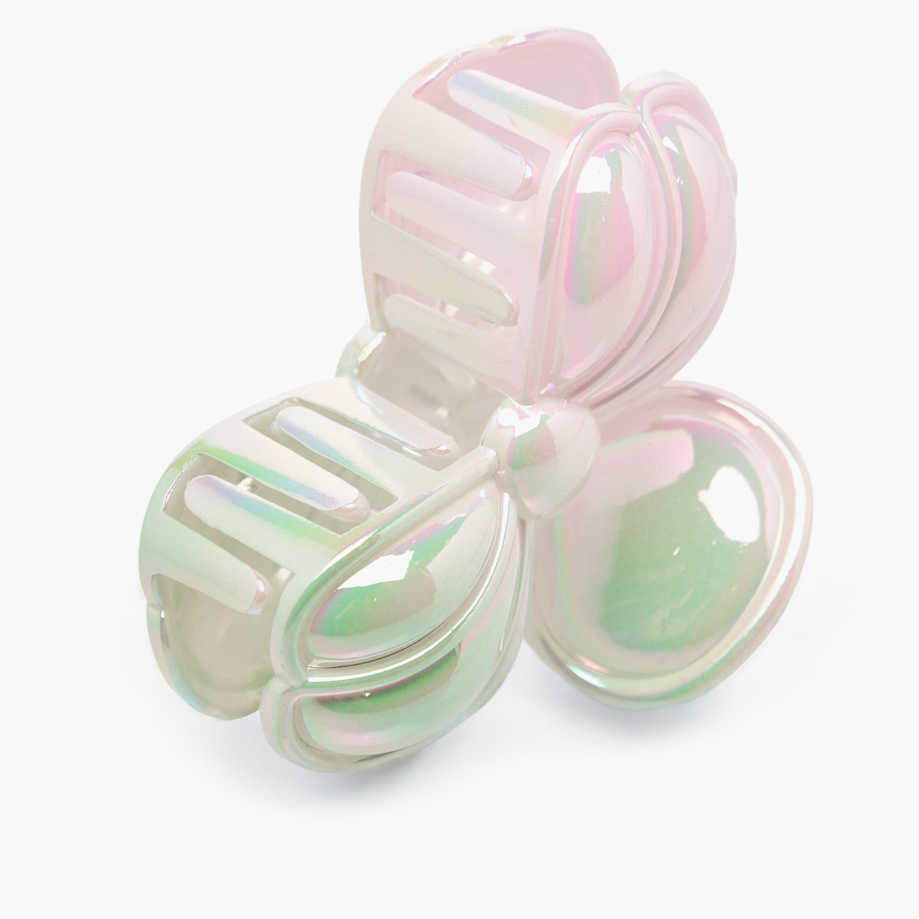 Gloo Pack of 2 Bow Shape Iridescent Hair Clamp-women-hairaccessories-clamps-image-5