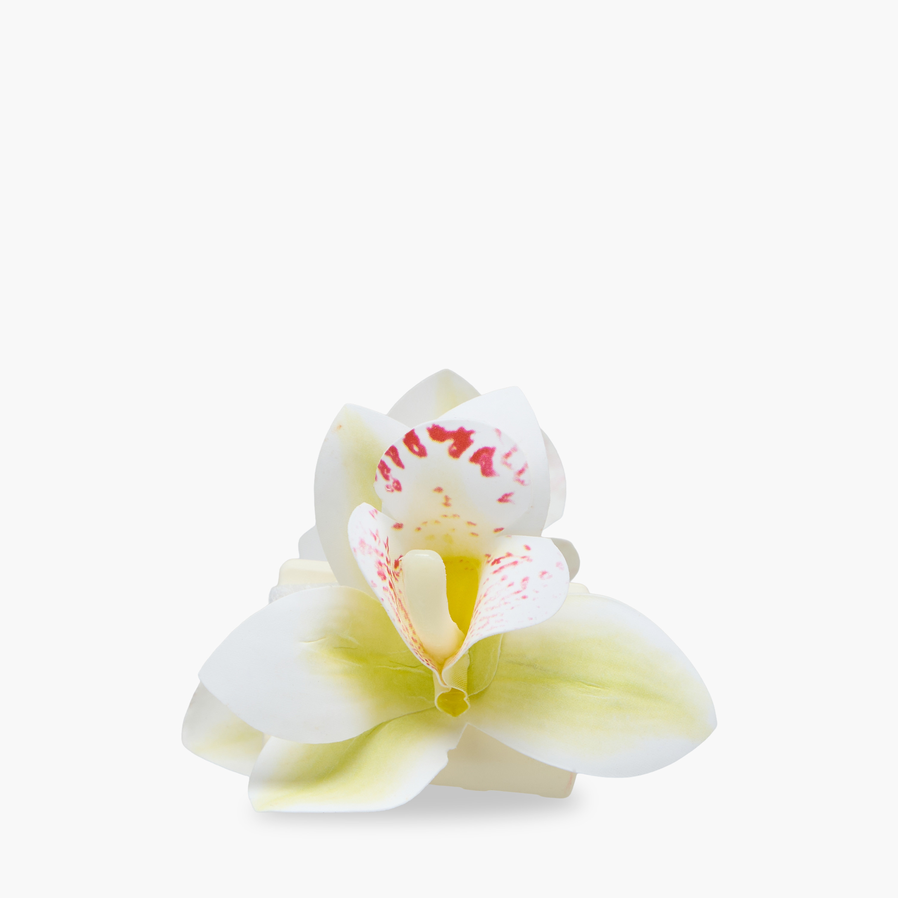 Gloo Pack of 2 Orchid Floral Shape Hair Clamps with Print-women-hairaccessories-clamps-image-2