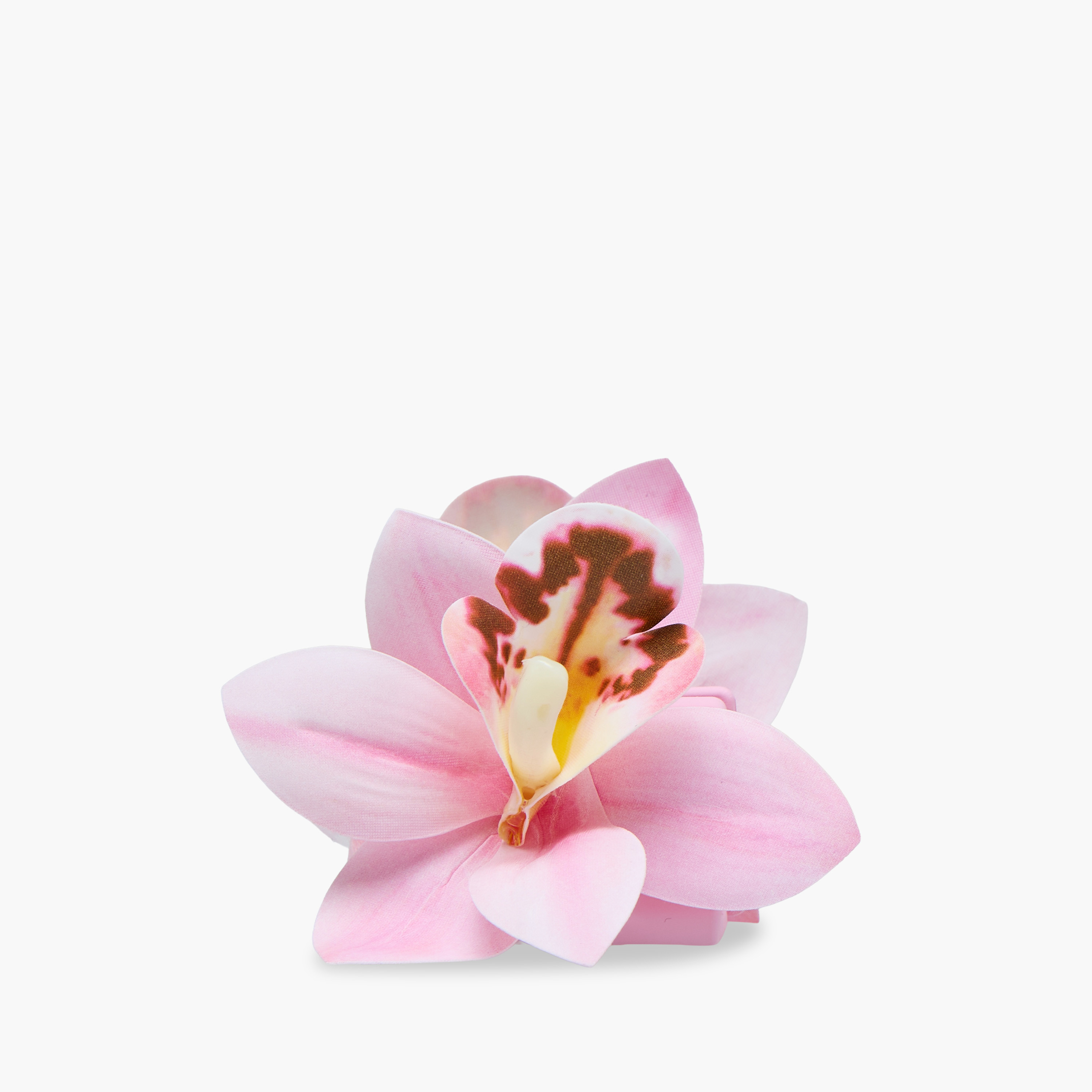 Gloo Pack of 2 Orchid Floral Shape Hair Clamps with Print-women-hairaccessories-clamps-image-3