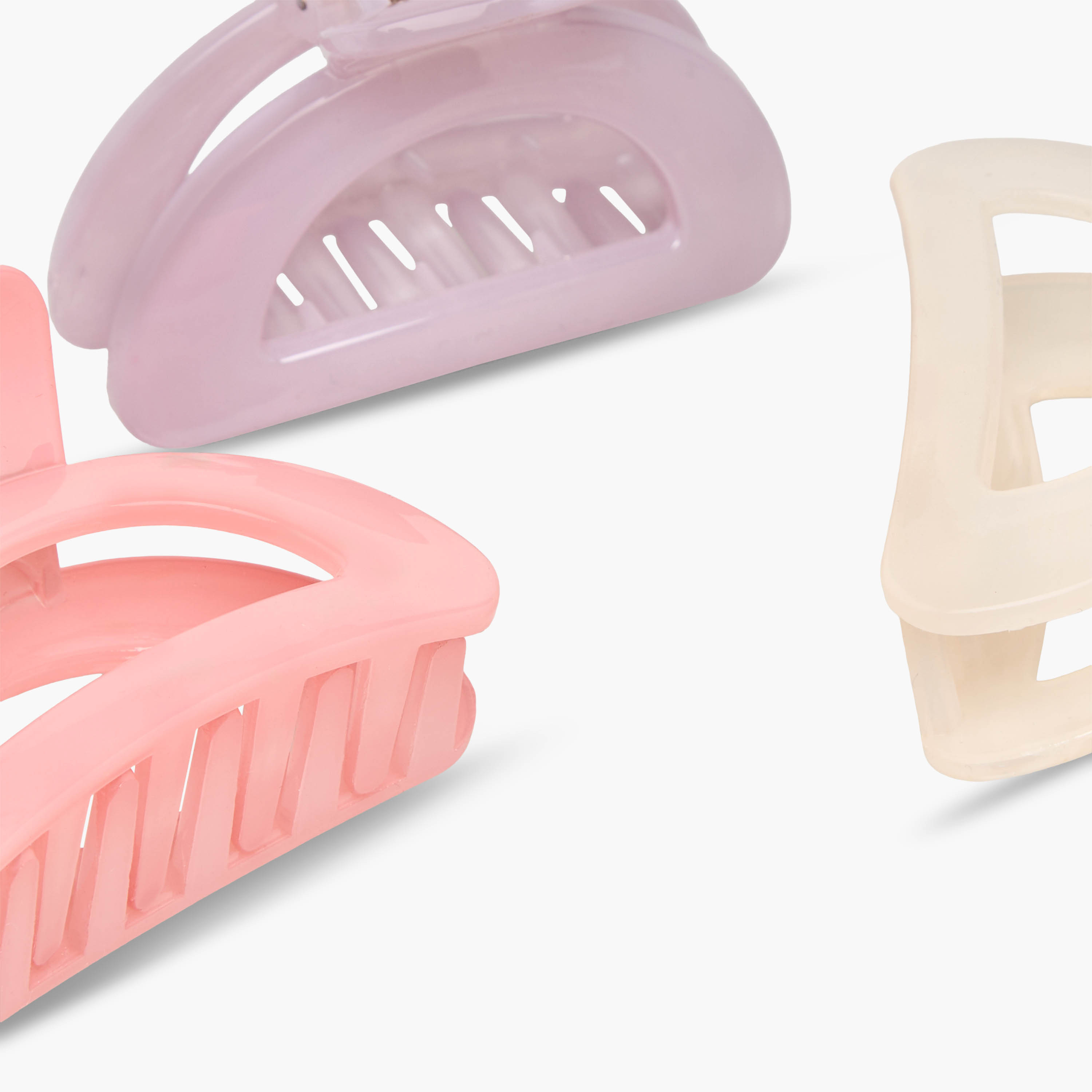 Gloo Pack of 3 Shell Shaped Hair Clamps-women-hairaccessories-clamps-image-6