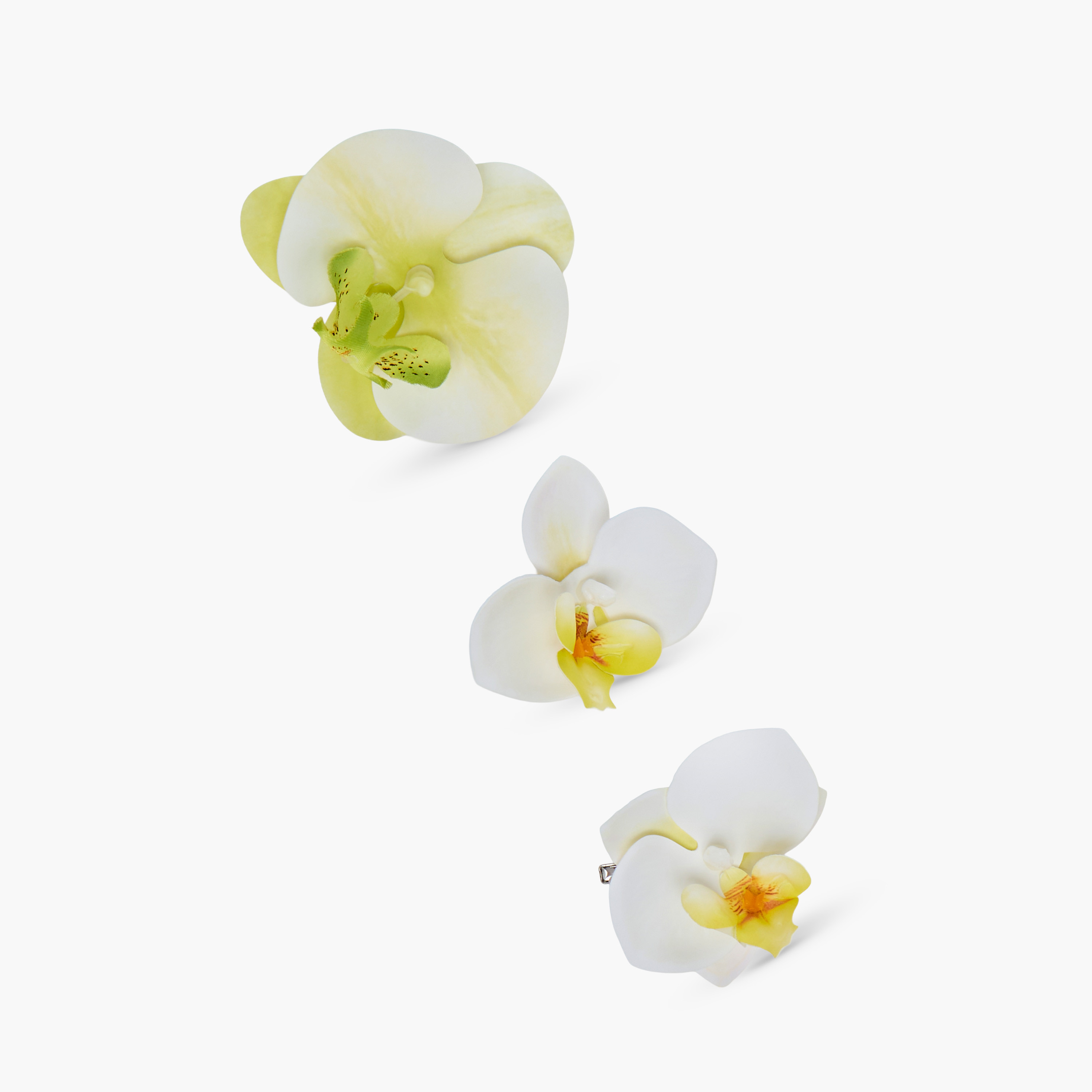 Gloo Pack of 3 Floral Shaped Hair Clip-women-hairaccessories-clips-image-2