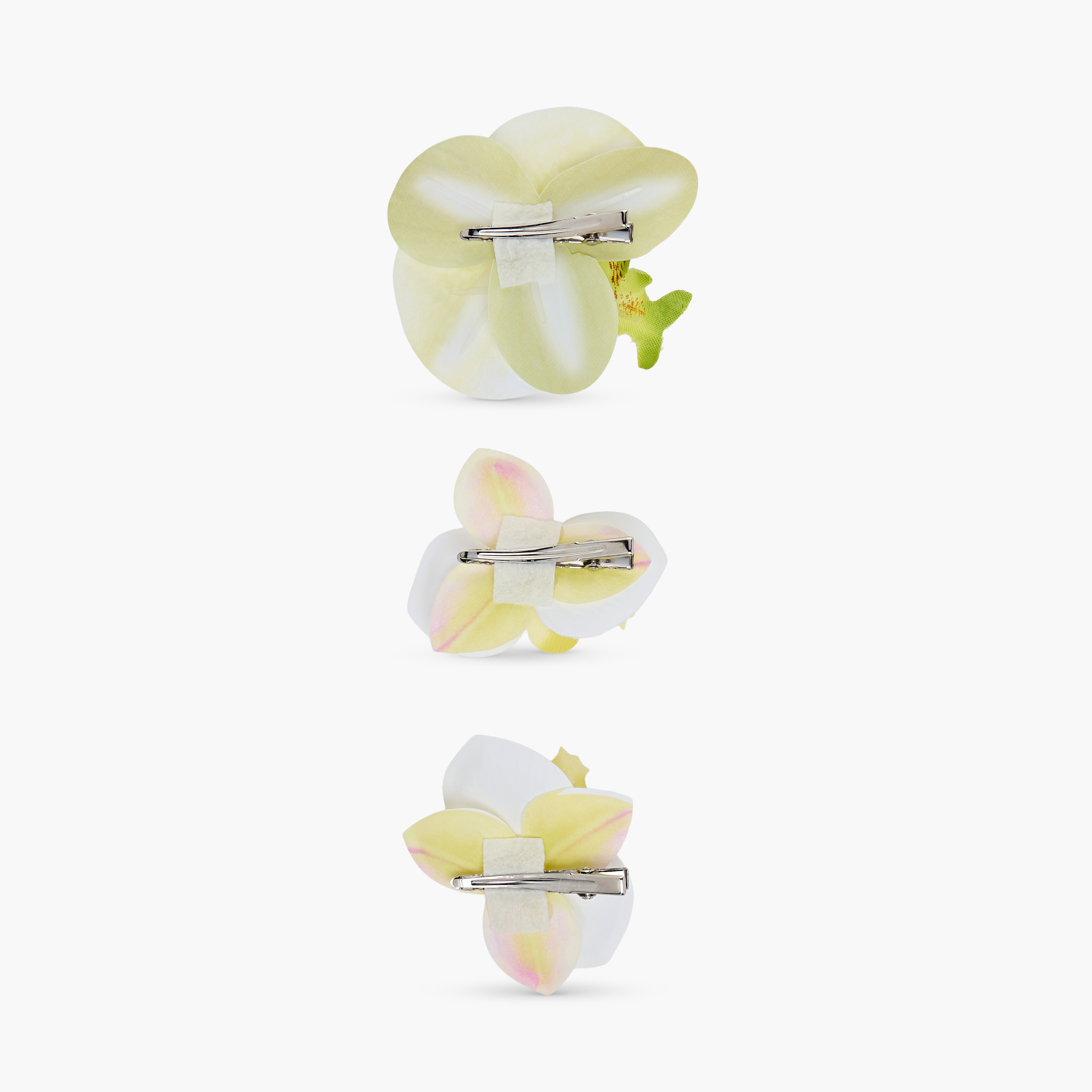 Gloo Pack of 3 Floral Shaped Hair Clip-women-hairaccessories-clips-image-3