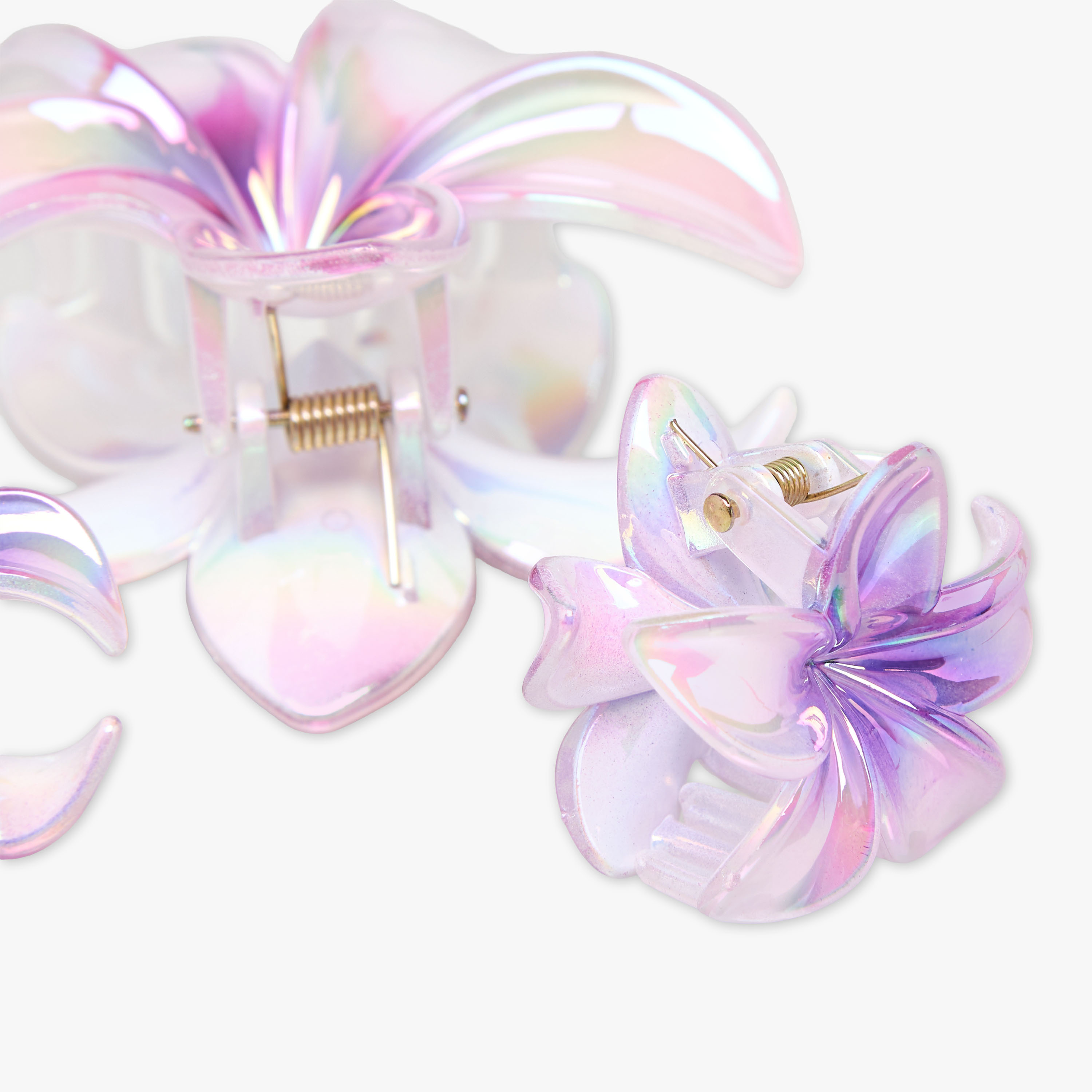 Gloo Pack of 3 Tropical Flower Shape Hair Clamps-women-hairaccessories-clamps-image-6