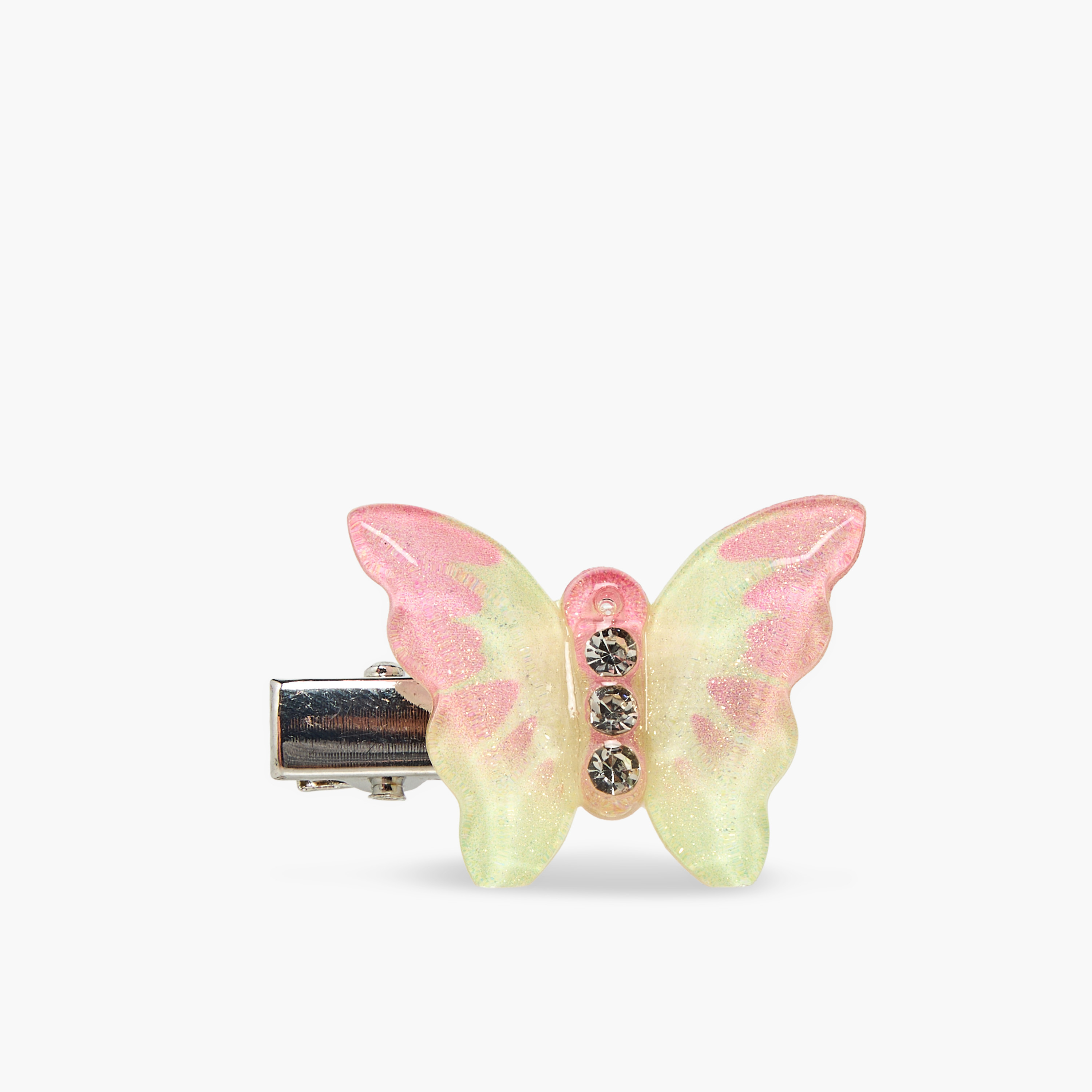 Gloo Pack of 4 Butterfly Shaped Hair Clip with Embellished Detail-women-hairaccessories-clips-image-2