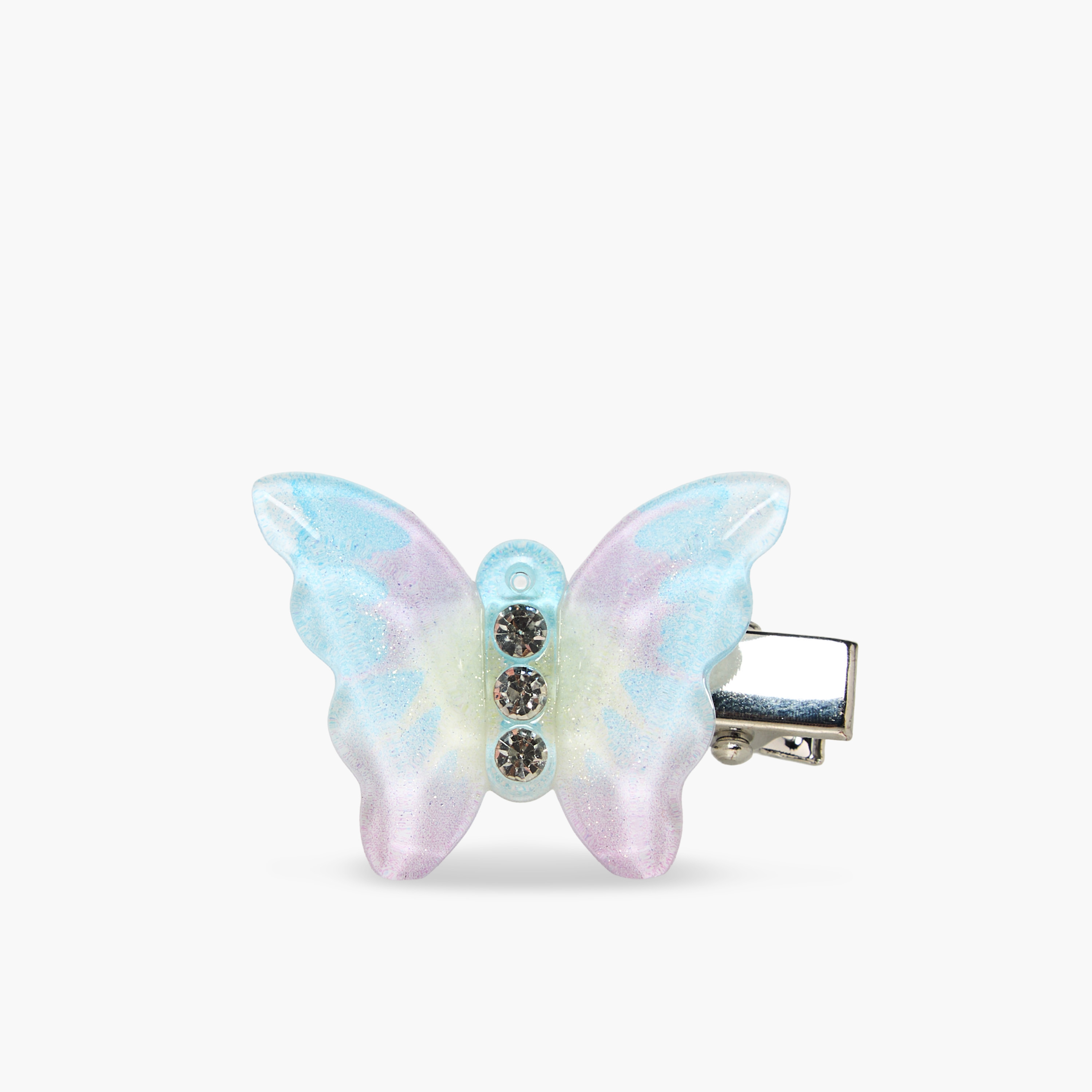 Gloo Pack of 4 Butterfly Shaped Hair Clip with Embellished Detail-women-hairaccessories-clips-image-5