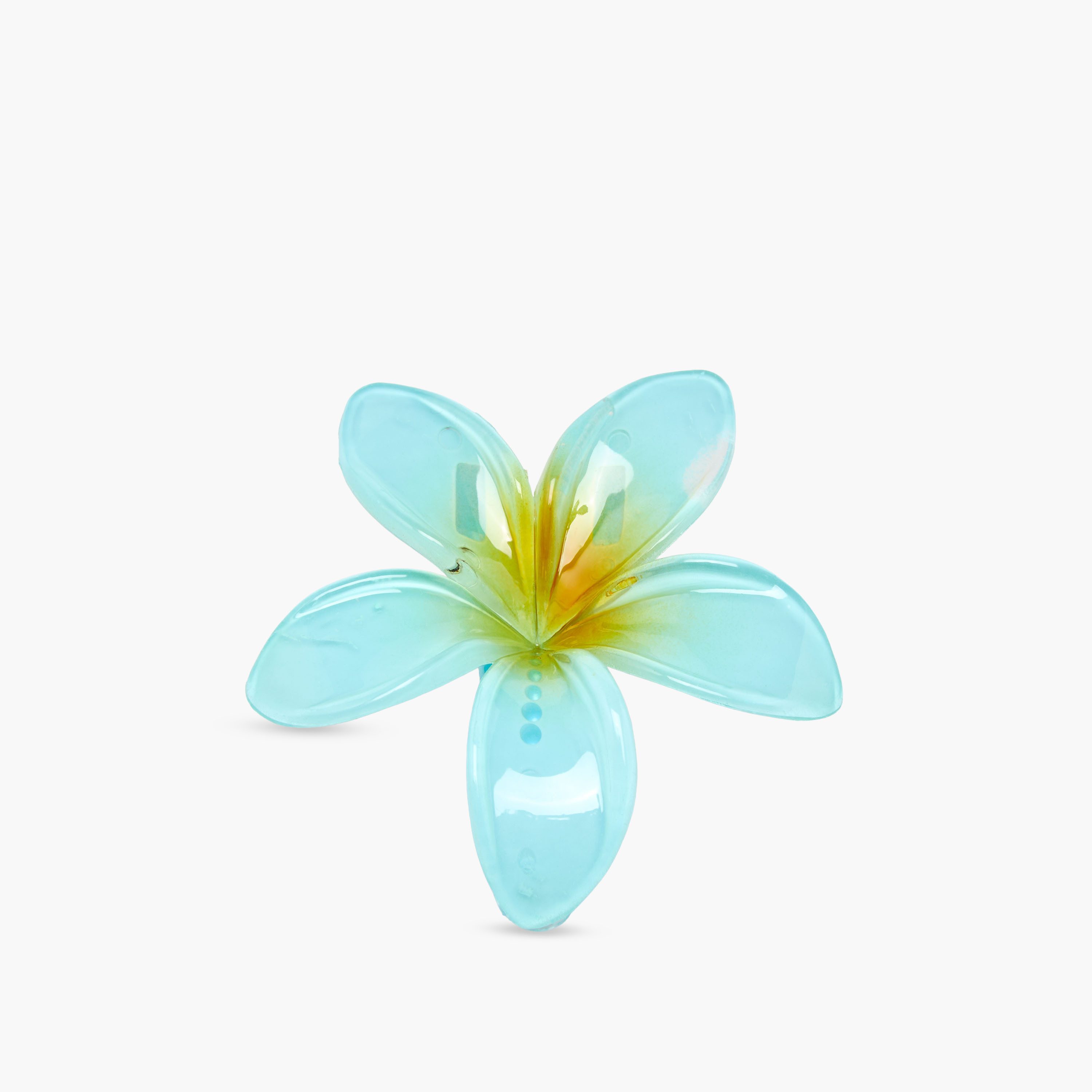 Gloo Pack of 4 Tropical Flower Shaped Hair Clamps-women-hairaccessories-clamps-image-3
