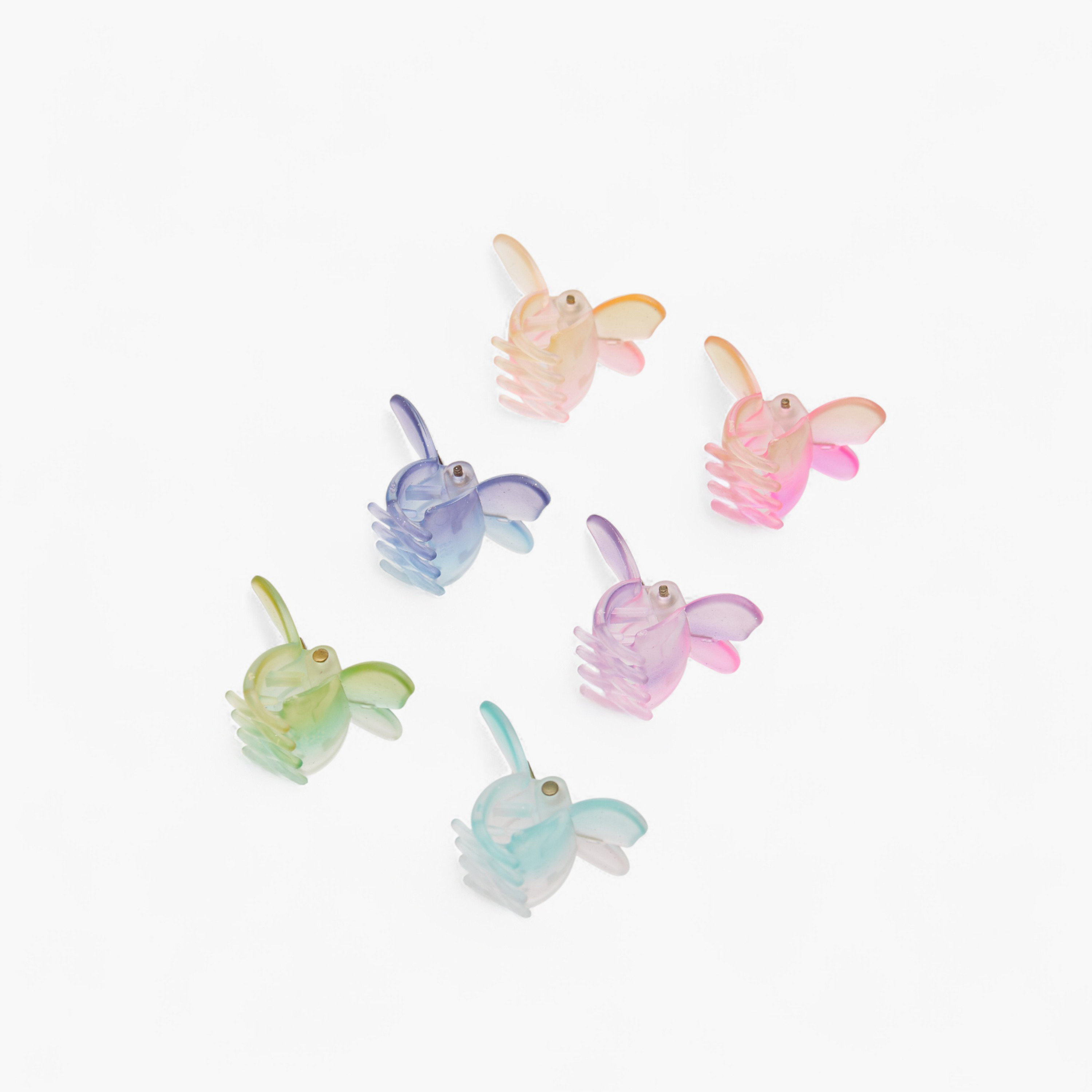 Gloo Pack of 6 Butterfly Shaped Hair Clamp-women-hairaccessories-clamps-image-8