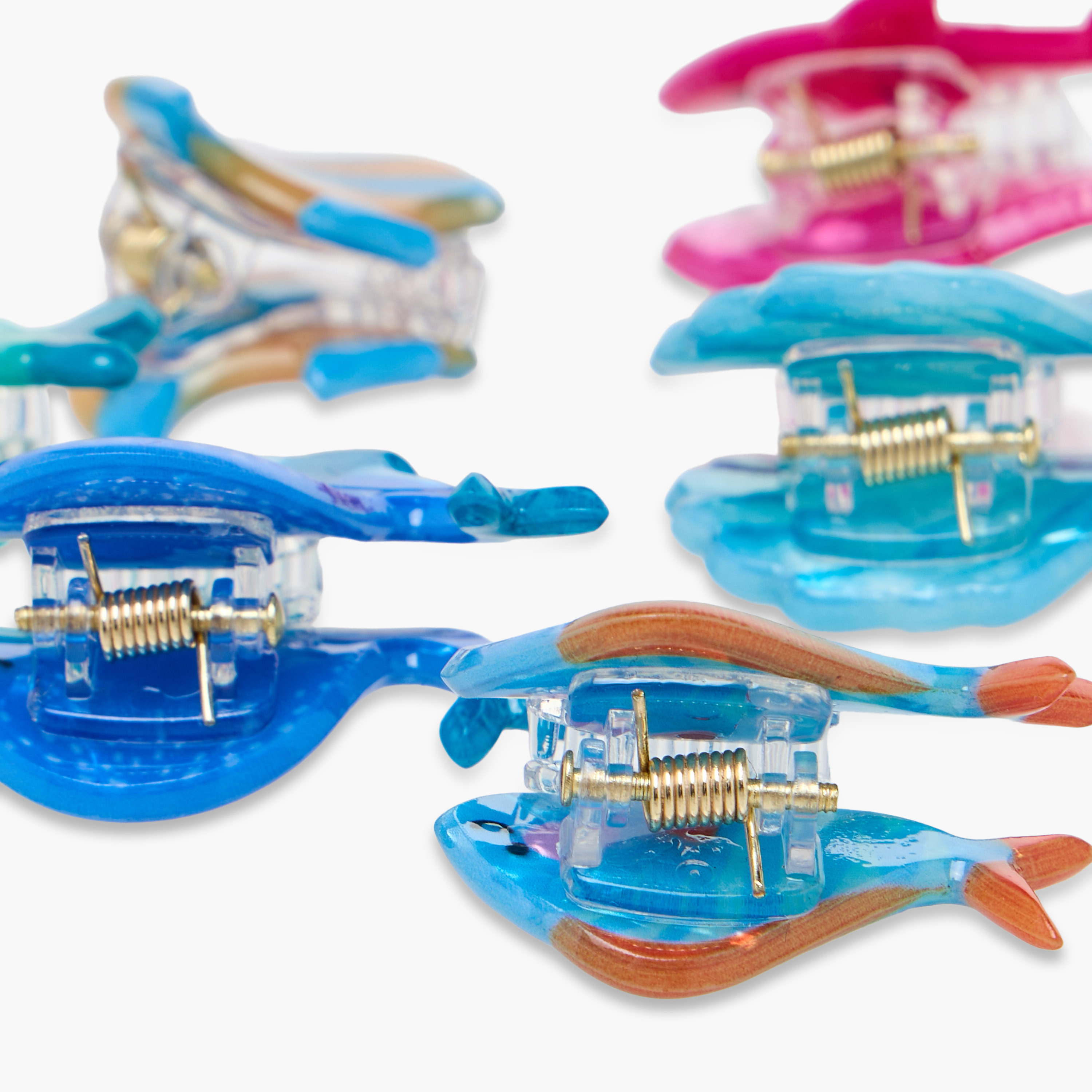 Gloo Pack of 6 Fish Shaped Hair Clamp-women-hairaccessories-clamps-image-9