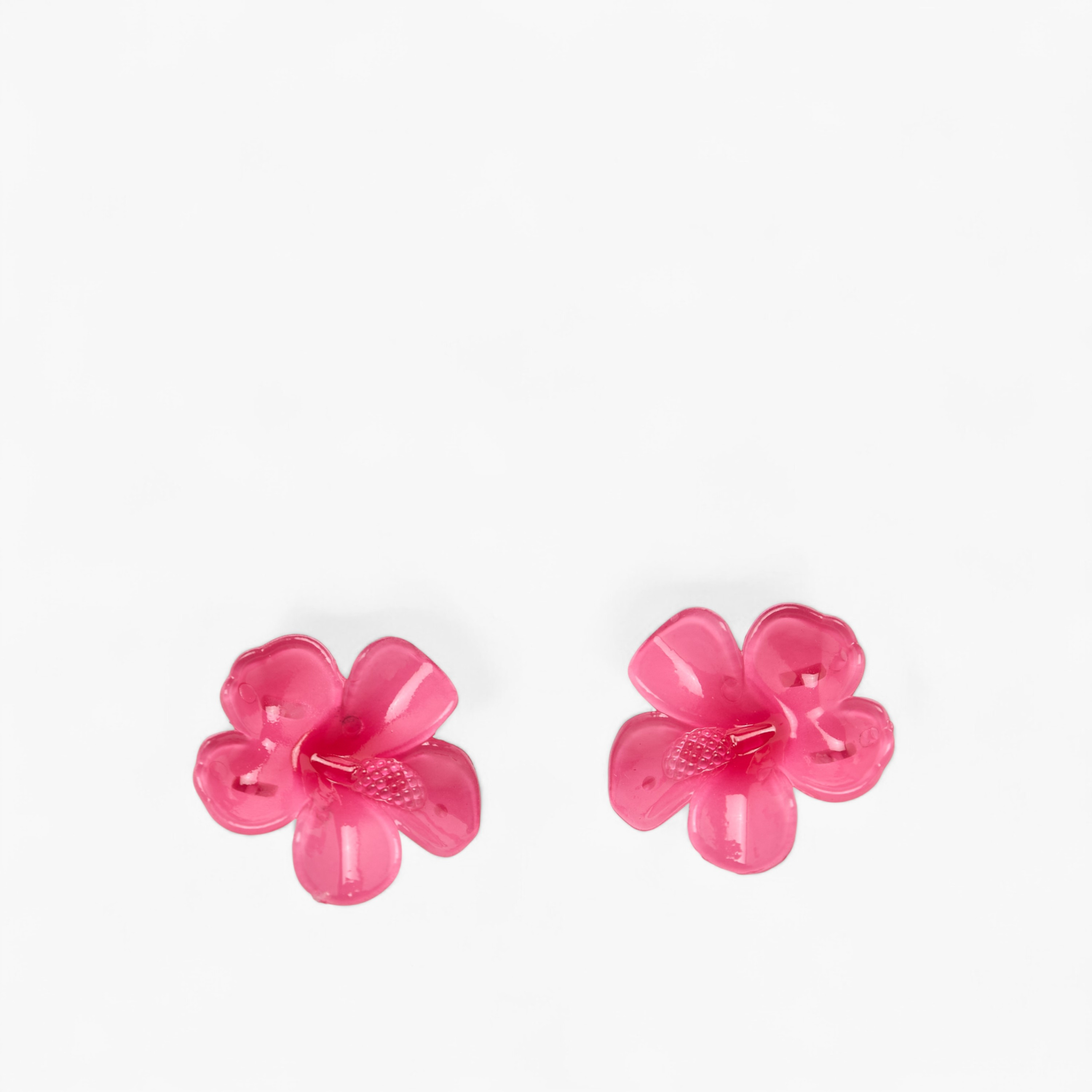 Gloo Pack of 6 Hibiscus Shape Hair Clips-women-hairaccessories-clips-image-3