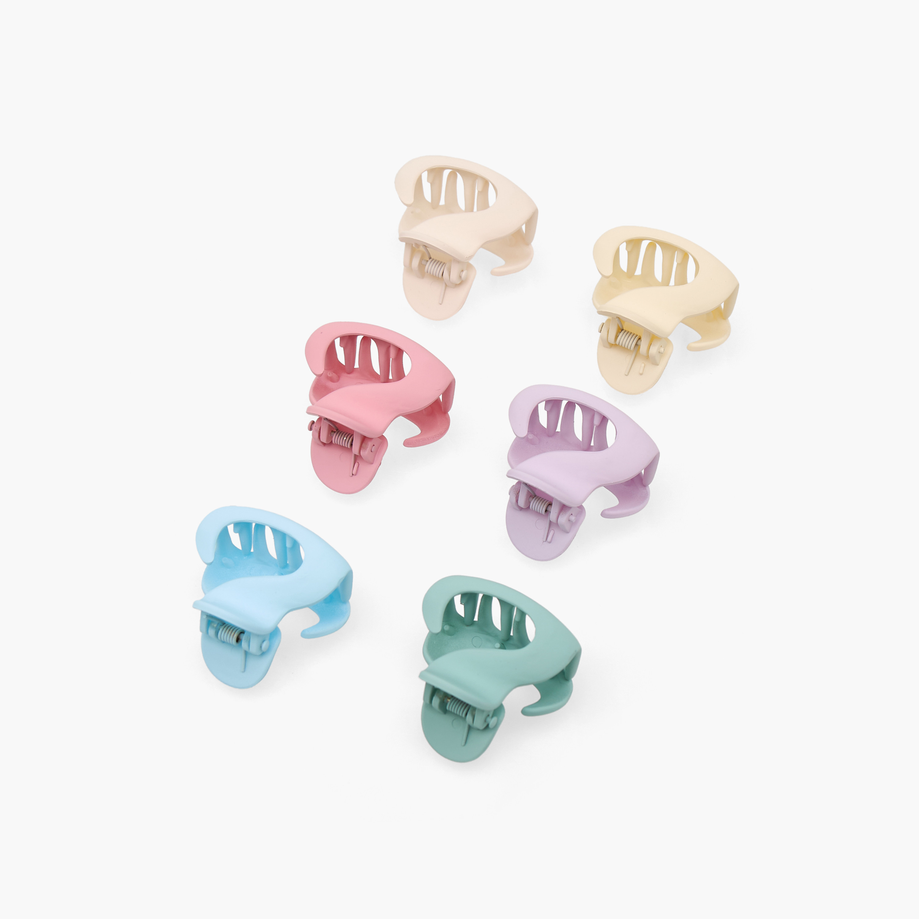 Gloo Pack of 6 Hair Clamps-women-hairaccessories-clamps-image-8