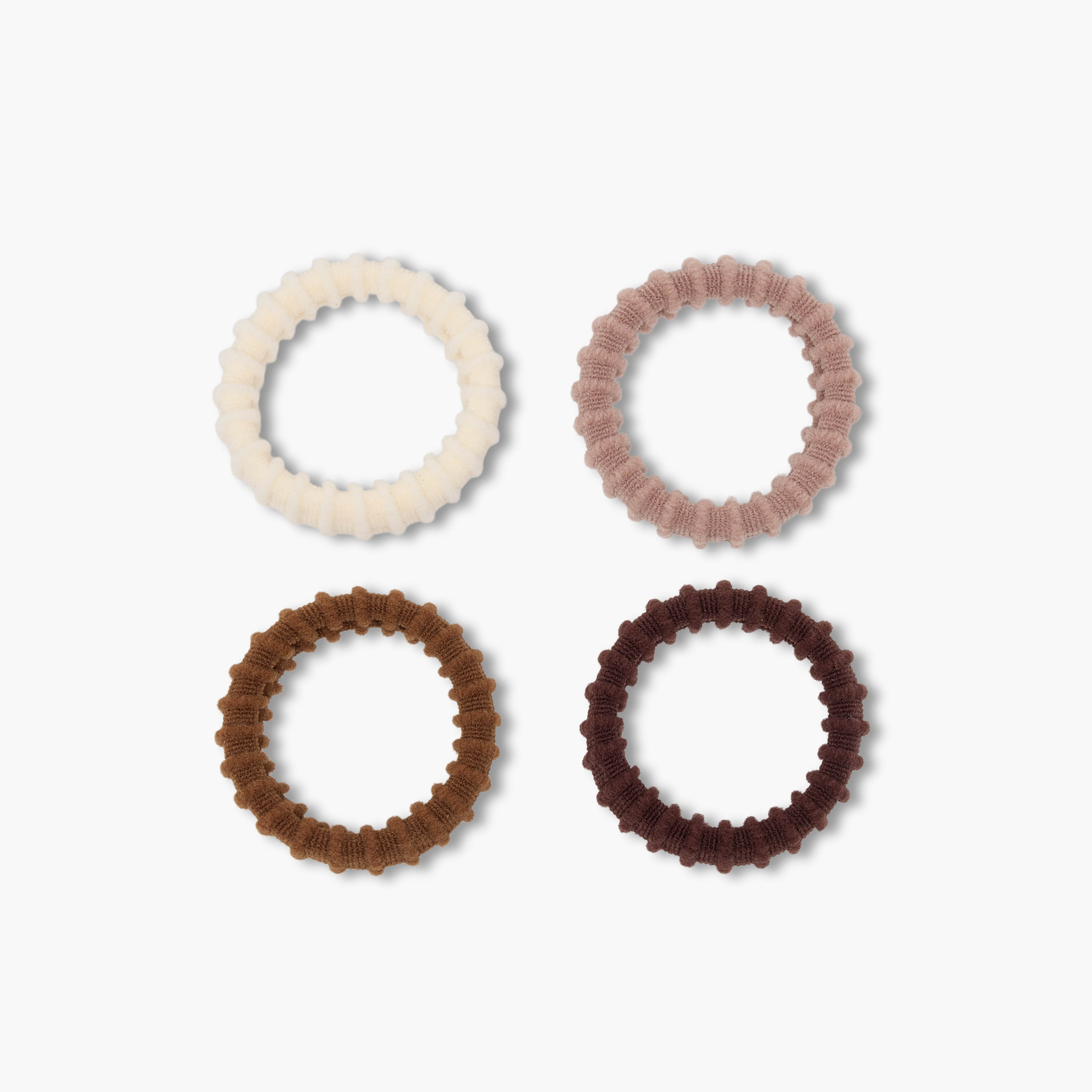 Pack of 12 Ribbed Hair Tie-women-hairaccessories-scrunchies-image-7