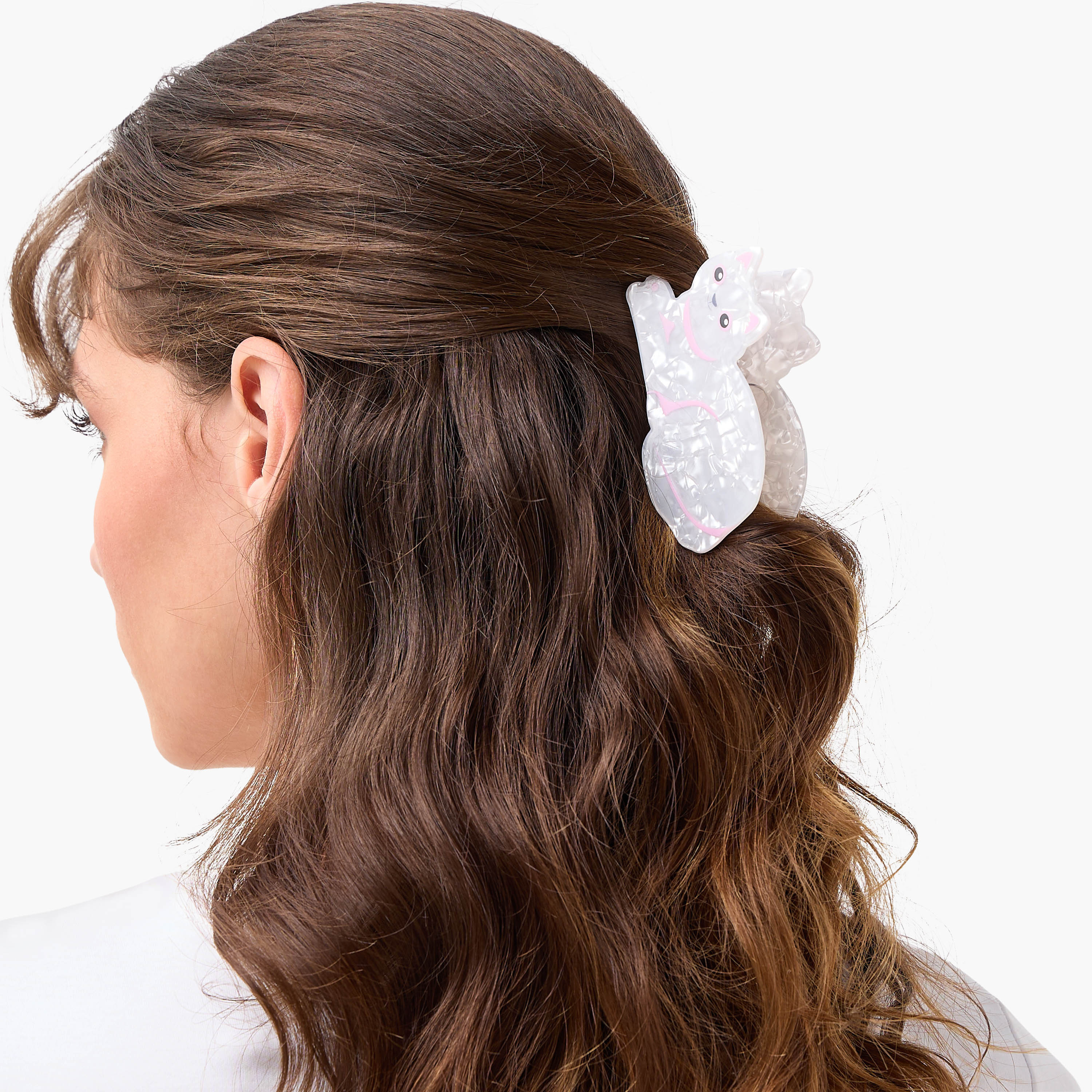 Pack of 2 Butterfly and Cat Shaped Hair Clamp-women-hairaccessories-clamps-image-2