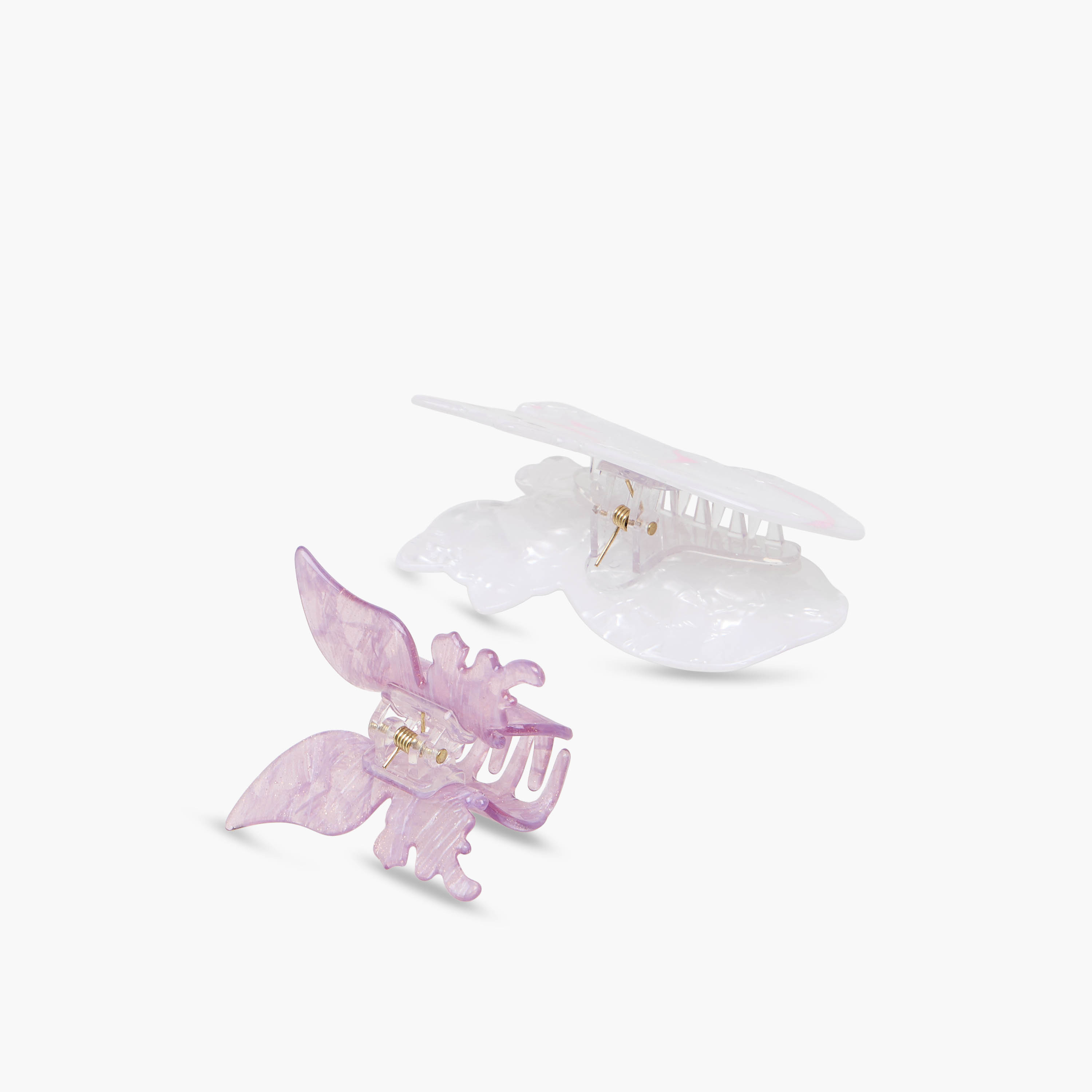 Pack of 2 Butterfly and Cat Shaped Hair Clamp-women-hairaccessories-clamps-image-5