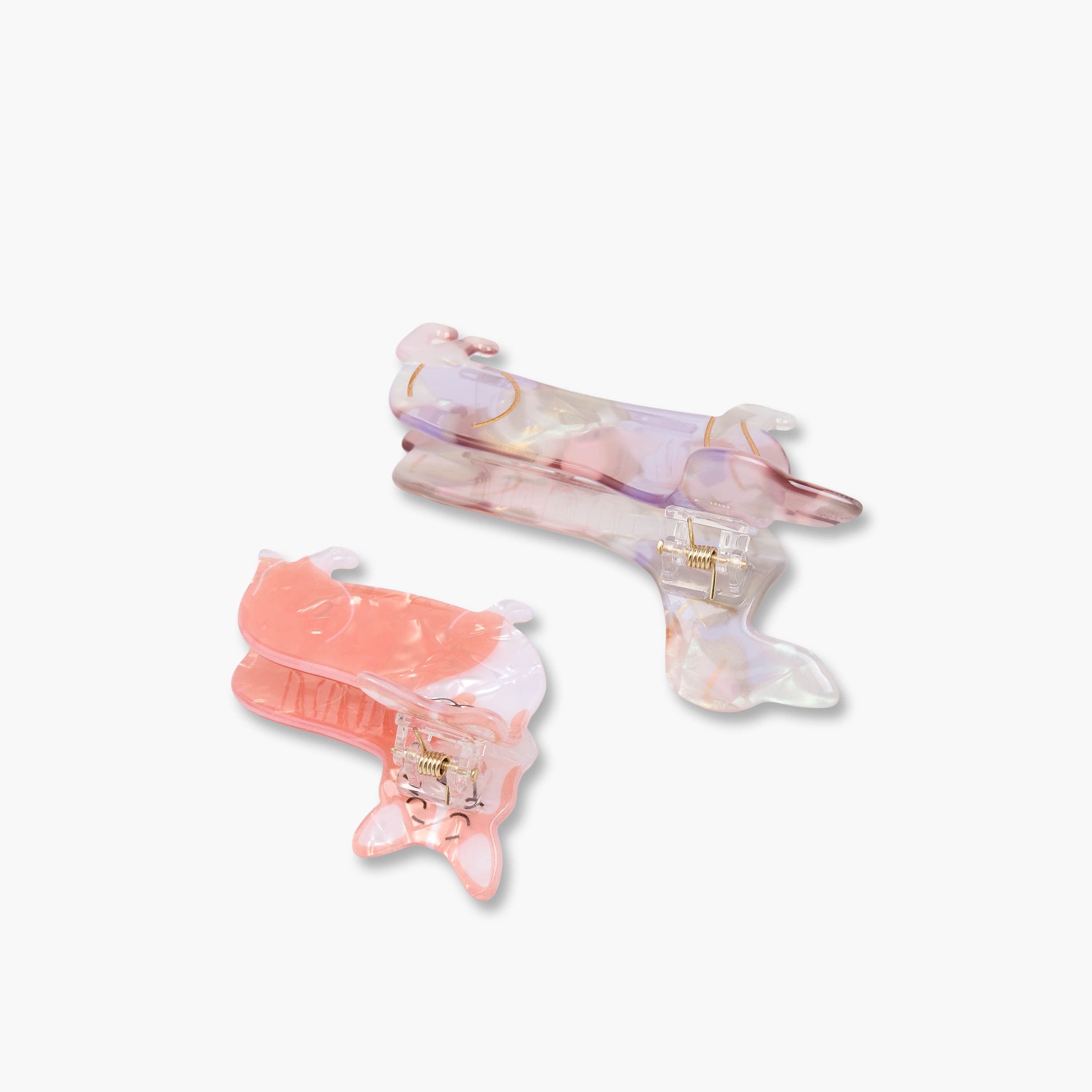 Pack of 2 Dog Shaped Hair Clamp-women-hairaccessories-clamps-image-5