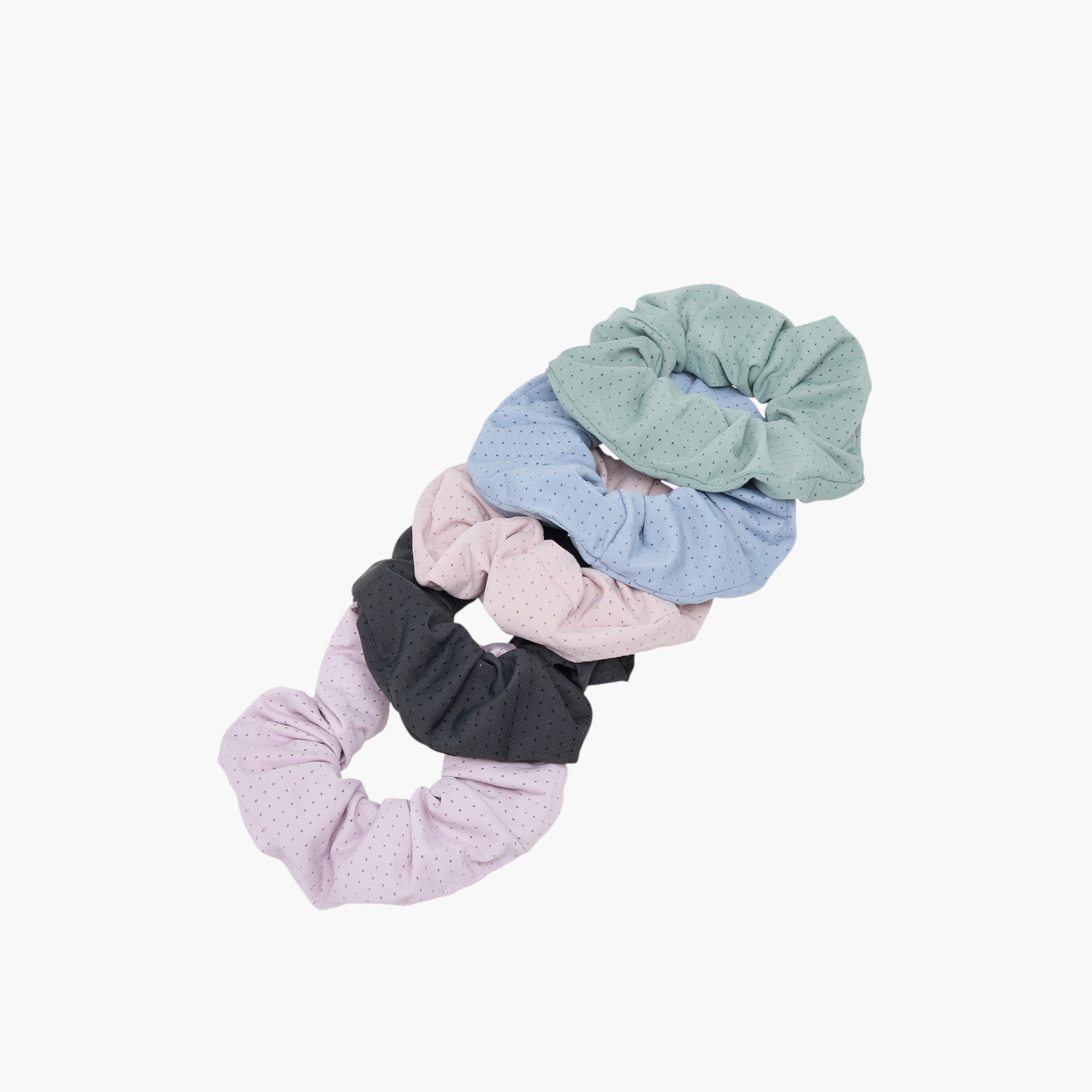 Gloo Pack of 5 Printed Hair Scrunchie-women-hairaccessories-scrunchies-image-4