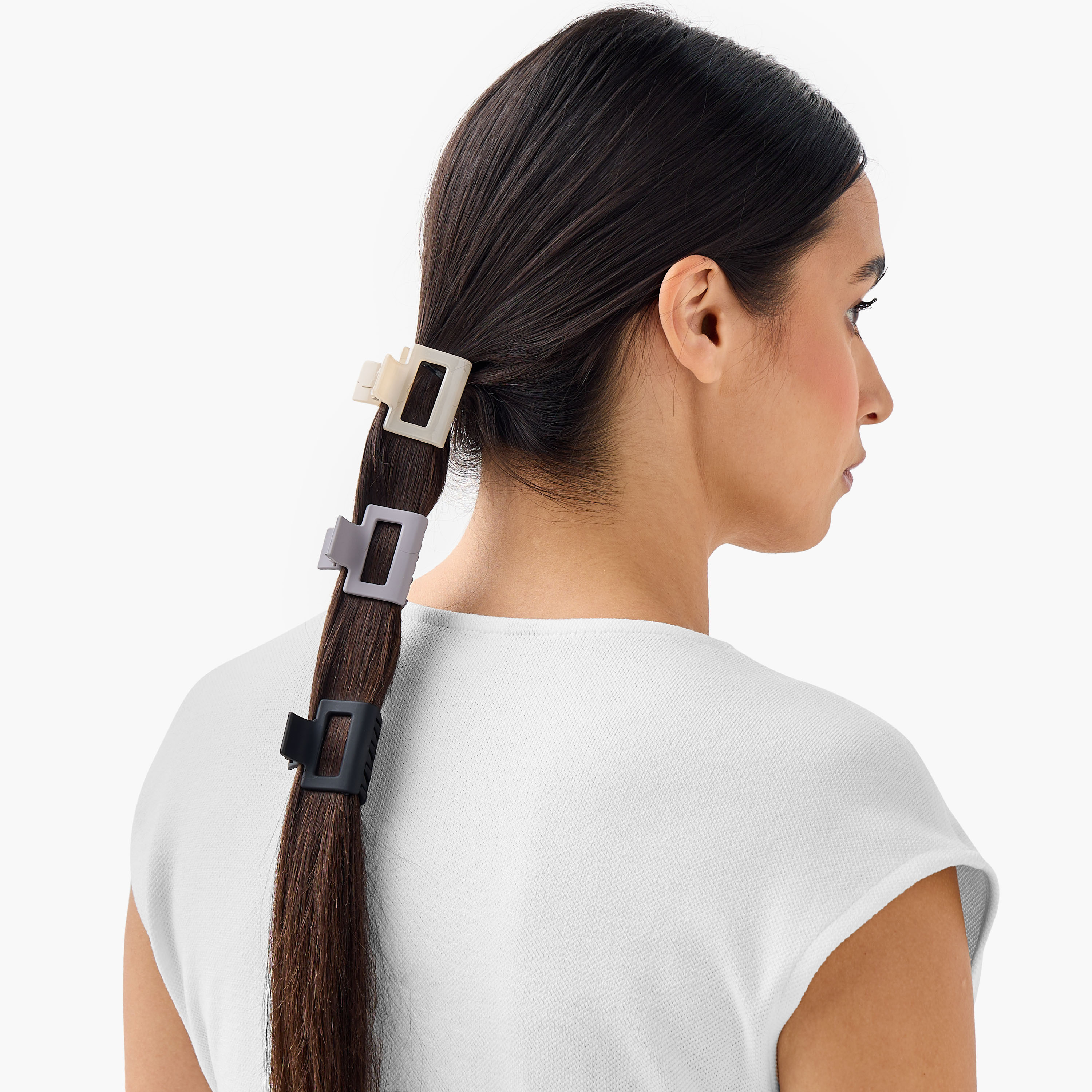 Pack of 6 - Cutout Hair Clamp-women-hairaccessories-clamps-image-2