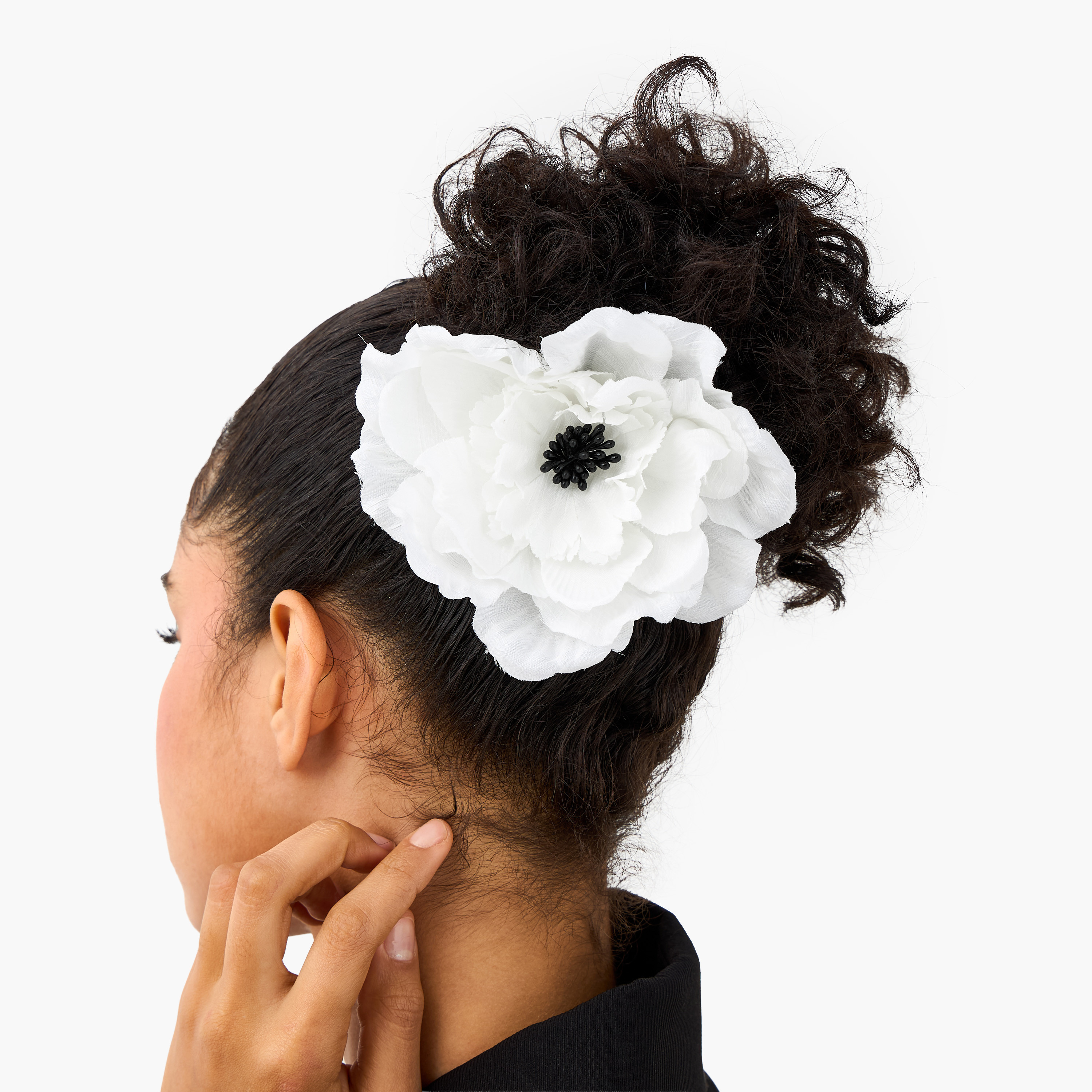 Floral Shaped Hair Clip-women-hairaccessories-clips-image-2