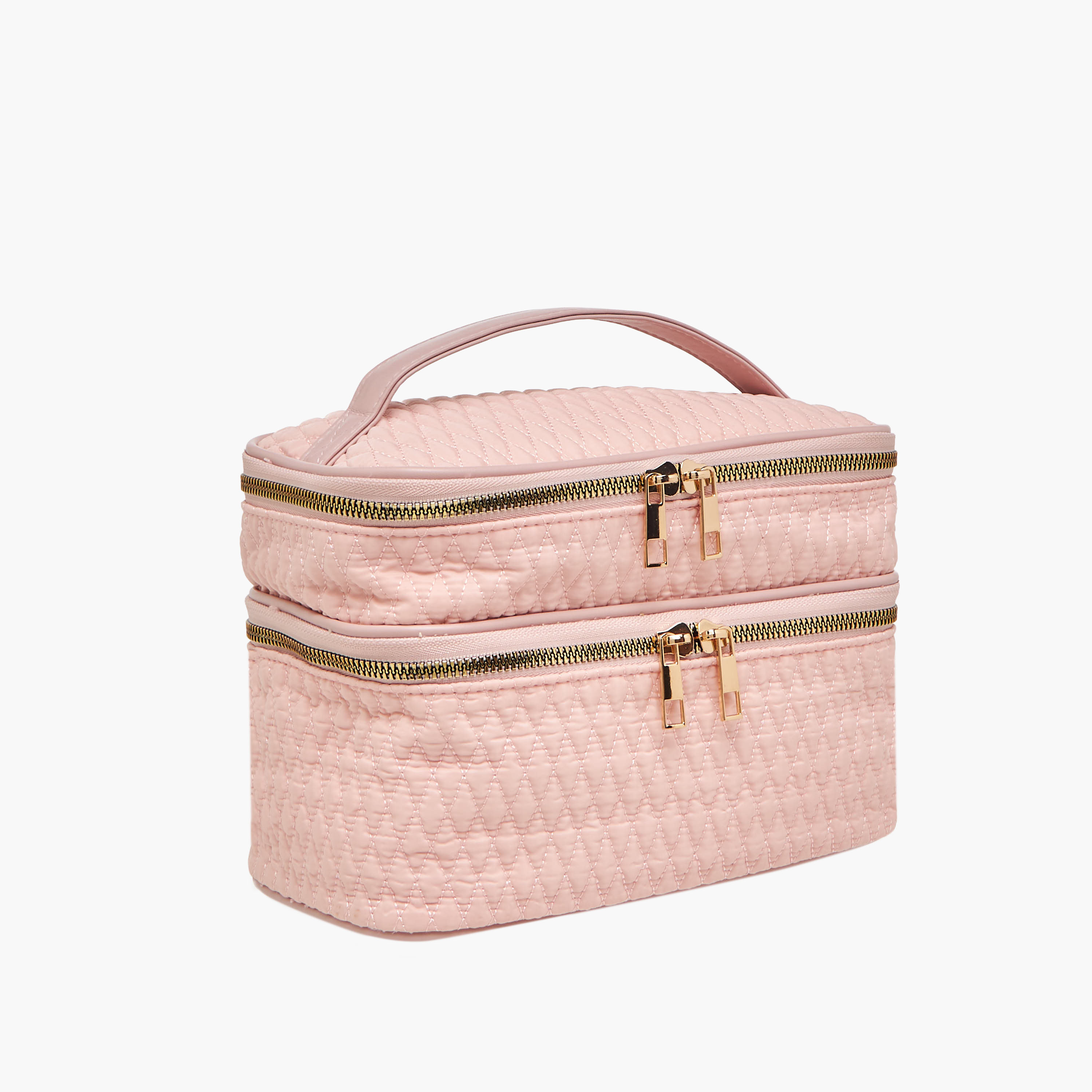 شنطة مكياج بارزة الملمس بسحاب إغلاق-women-bagsandwallets-handbags-image-2
