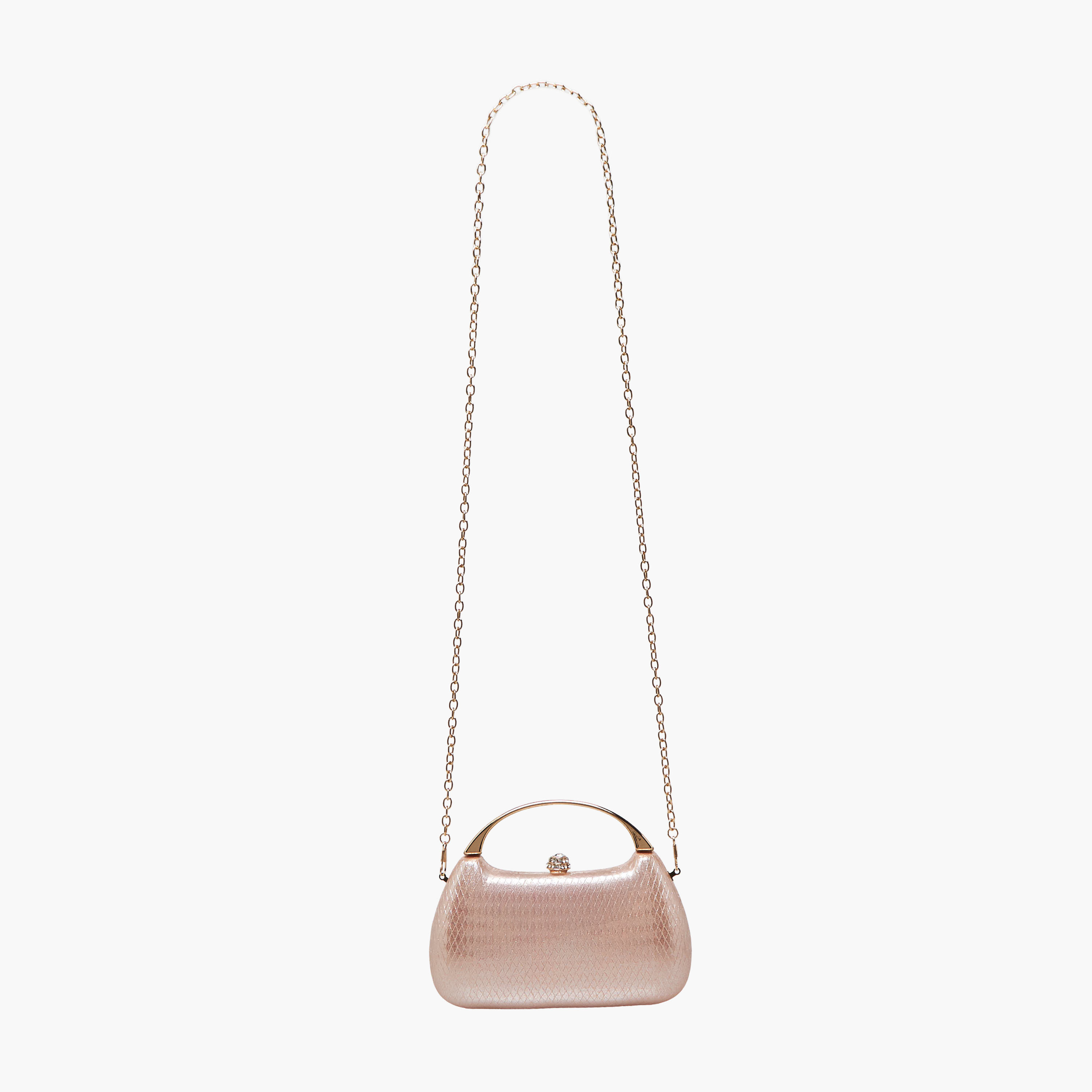 شنطة كلاتش بارزة الملمس مع مقبض حمل-women-bagsandwallets-handbags-image-2