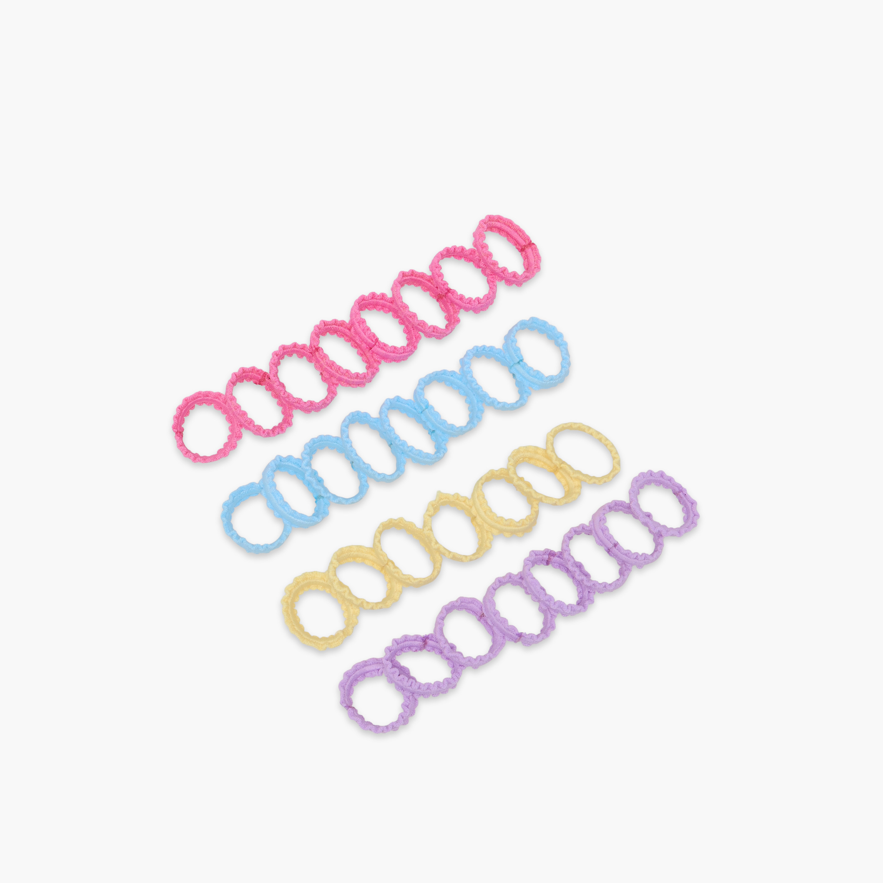 Gloo Pack of 30 Wave Textured Hair Tie-women-hairaccessories-scrunchies-image-7