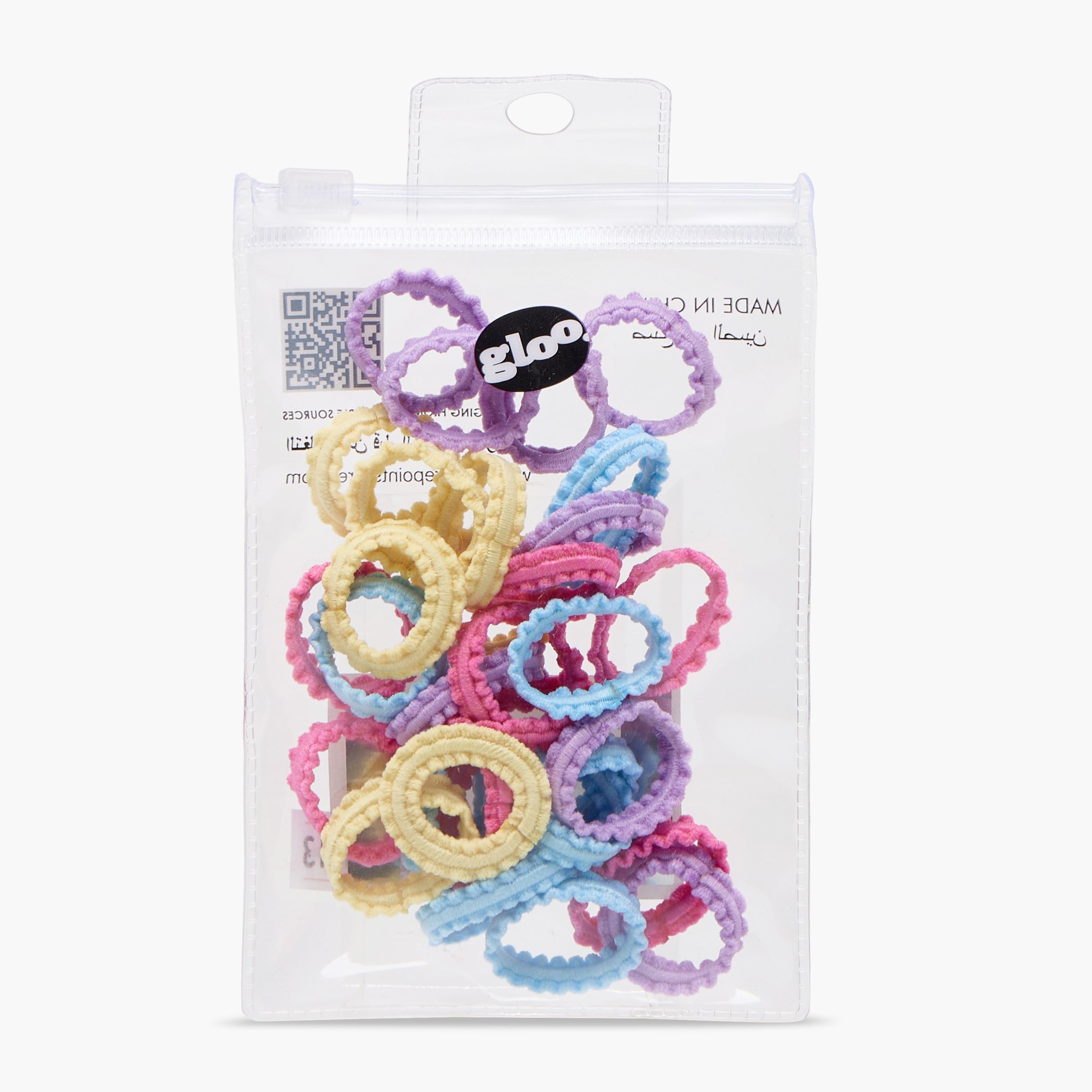Gloo Pack of 30 Wave Textured Hair Tie-women-hairaccessories-scrunchies-image-9