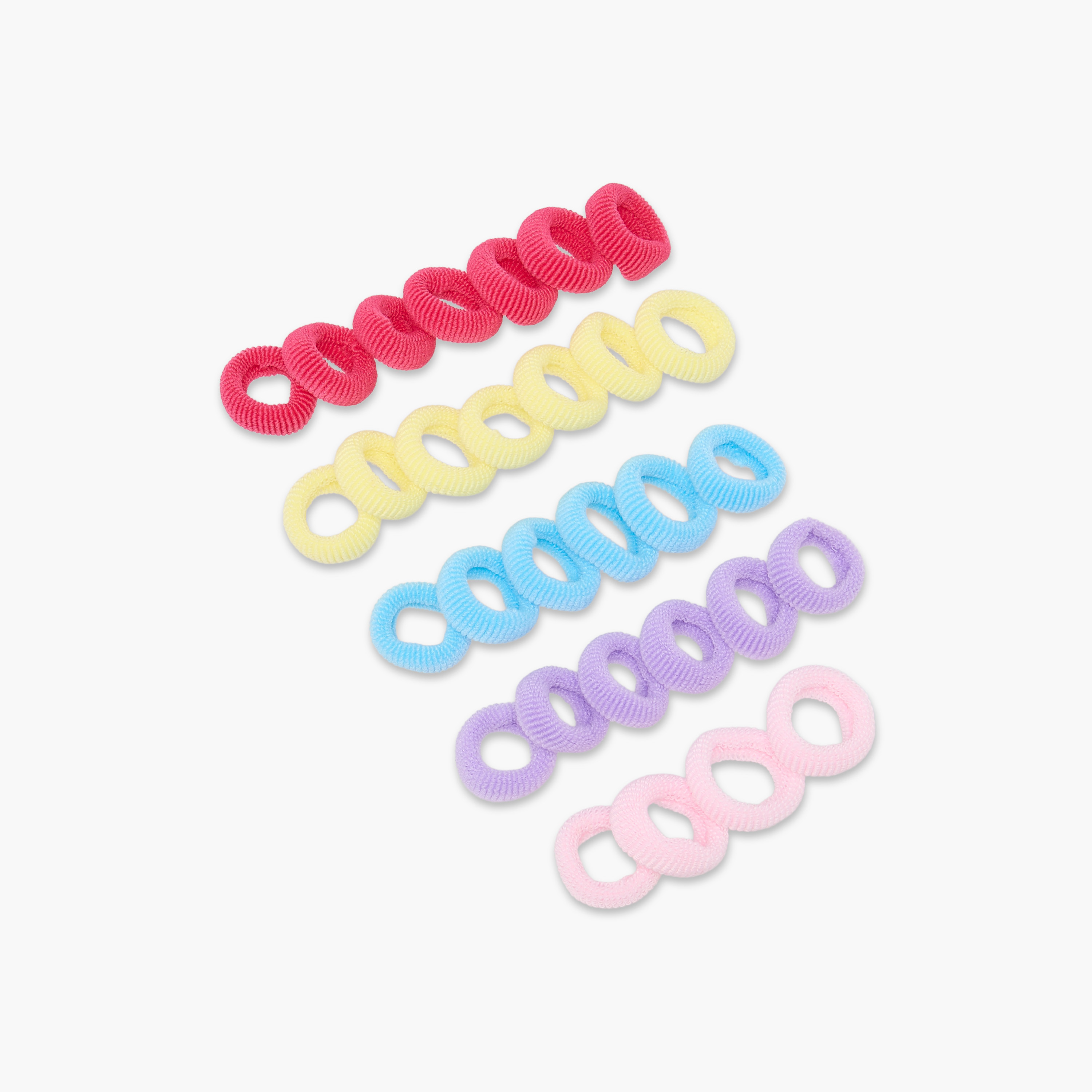 عبوة ربطات شعر مموجة بملمس بارز عدد 3 من جلوو-women-hairaccessories-scrunchies-image-8