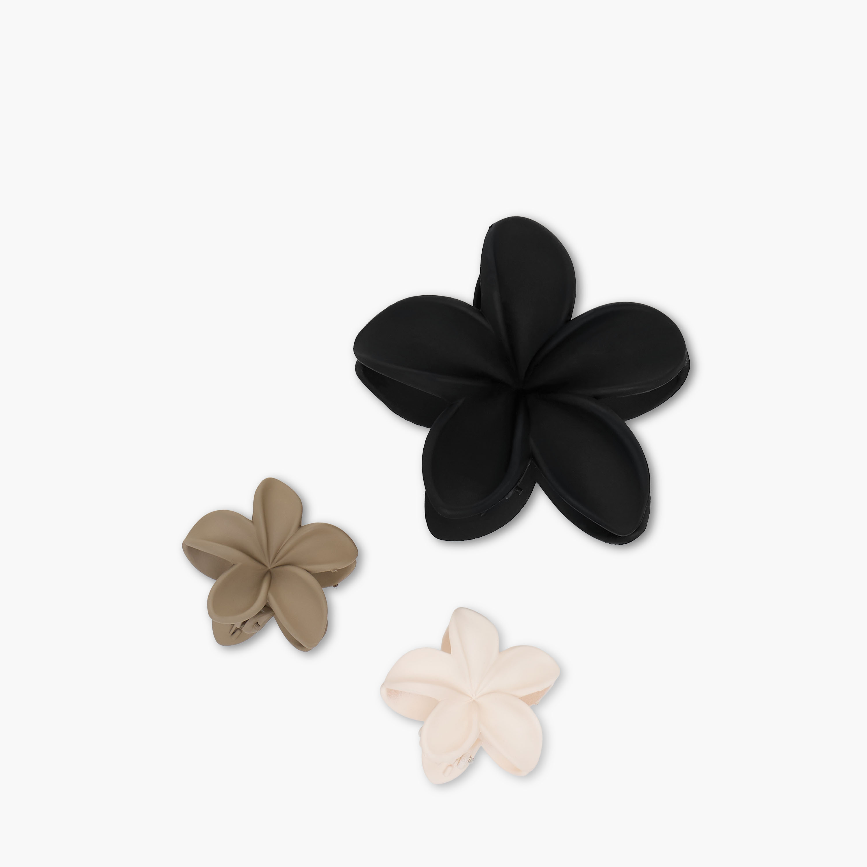 Gloo Pack of 3 Tropical Flower Shape Hair Clamps-women-hairaccessories-clamps-image-5