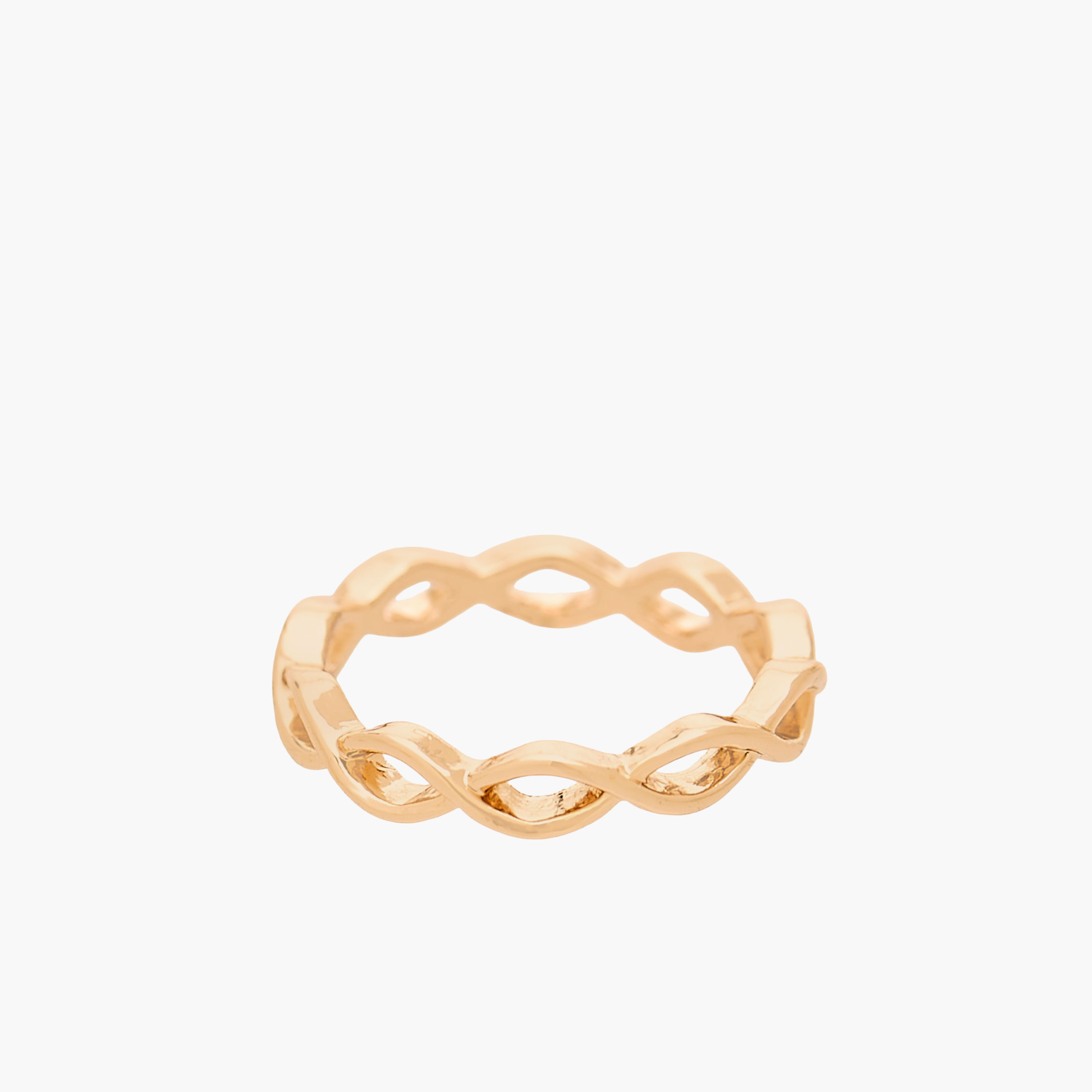 Gloo Pack of 8 Metallic Ring-women-watchesandjewellery-jewellery-rings-image-2