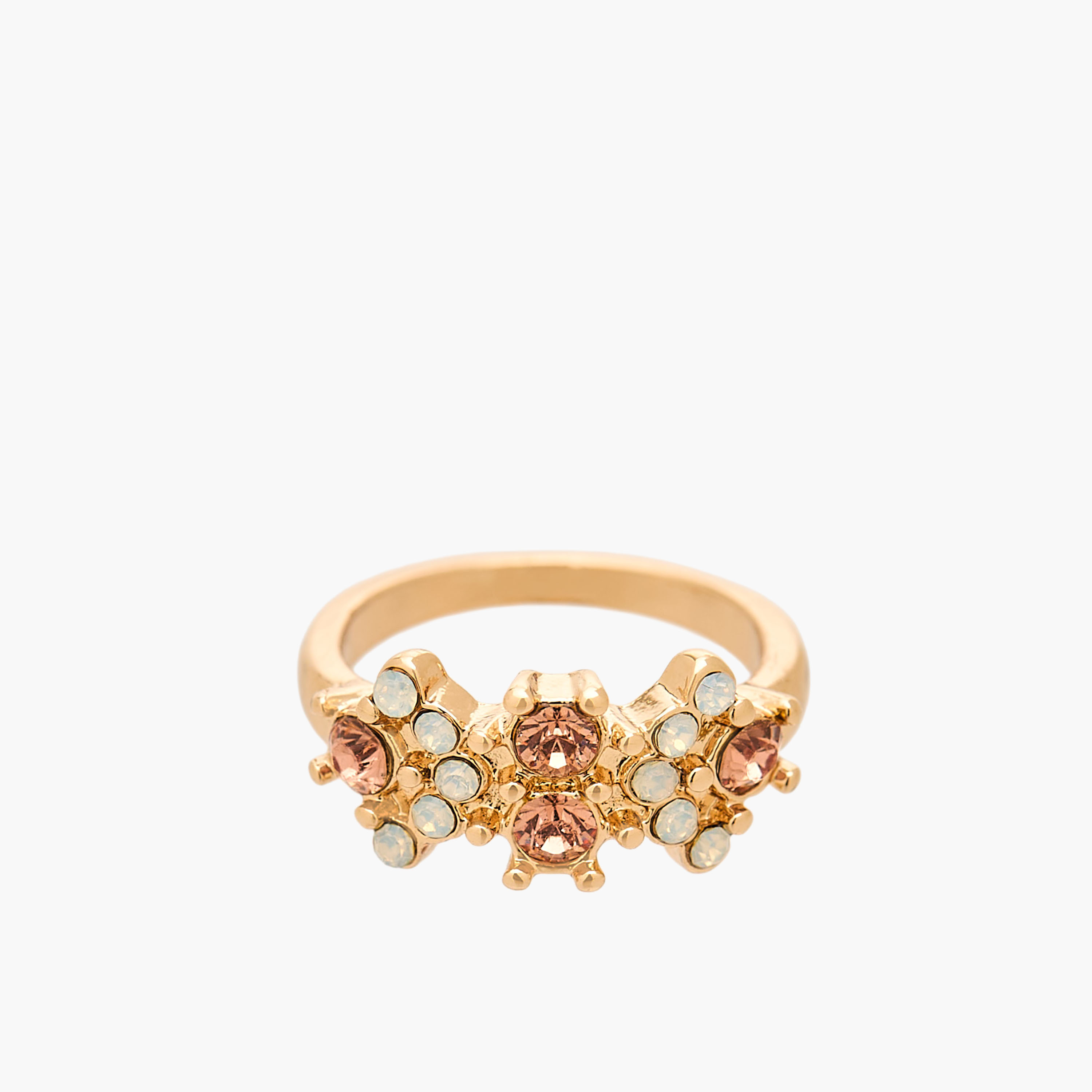 Gloo Pack of 8 Metallic Ring-women-watchesandjewellery-jewellery-rings-image-4
