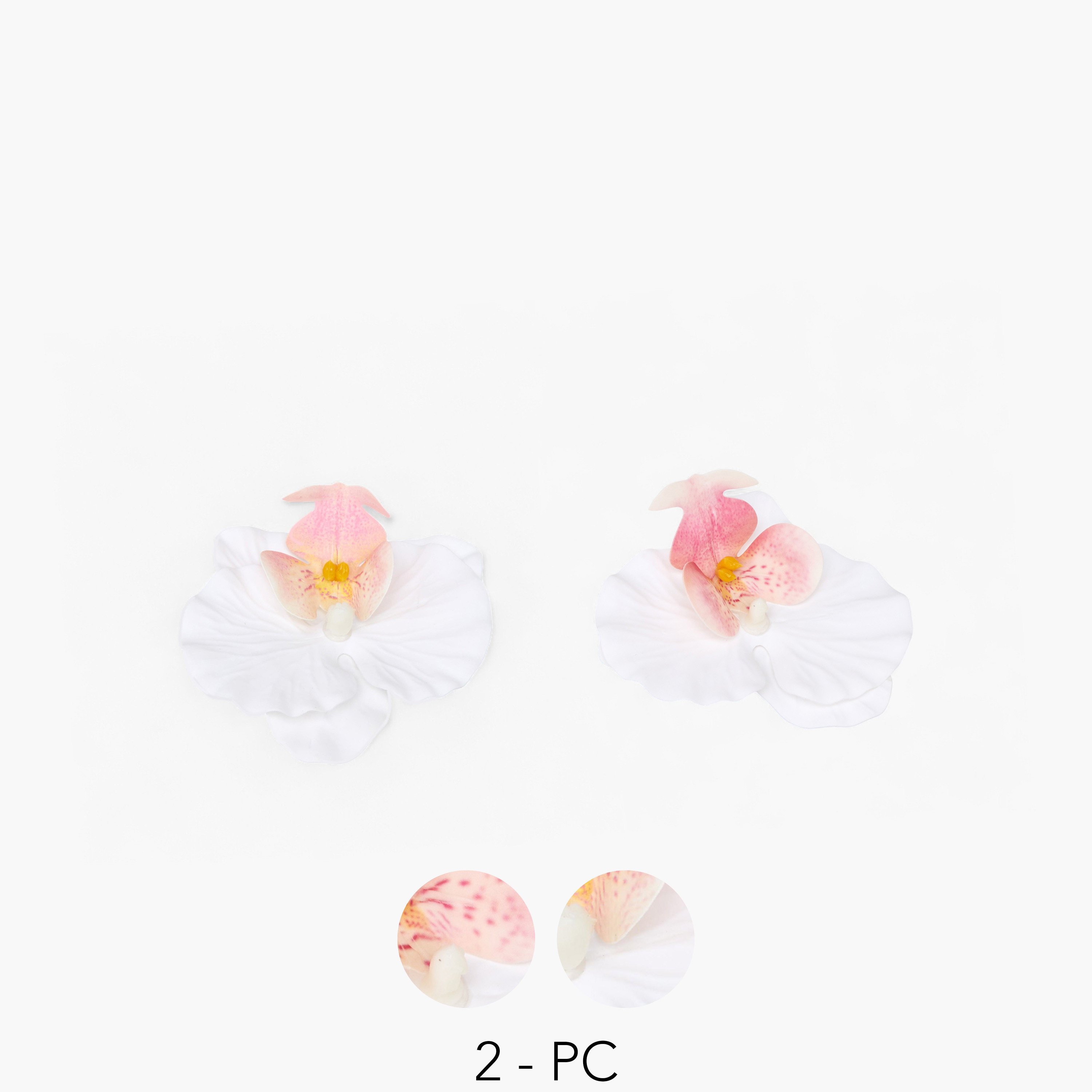 Set of 2 - Gloo Orchid Shoe Clip-women-clothingaccessories-novelties-image-1