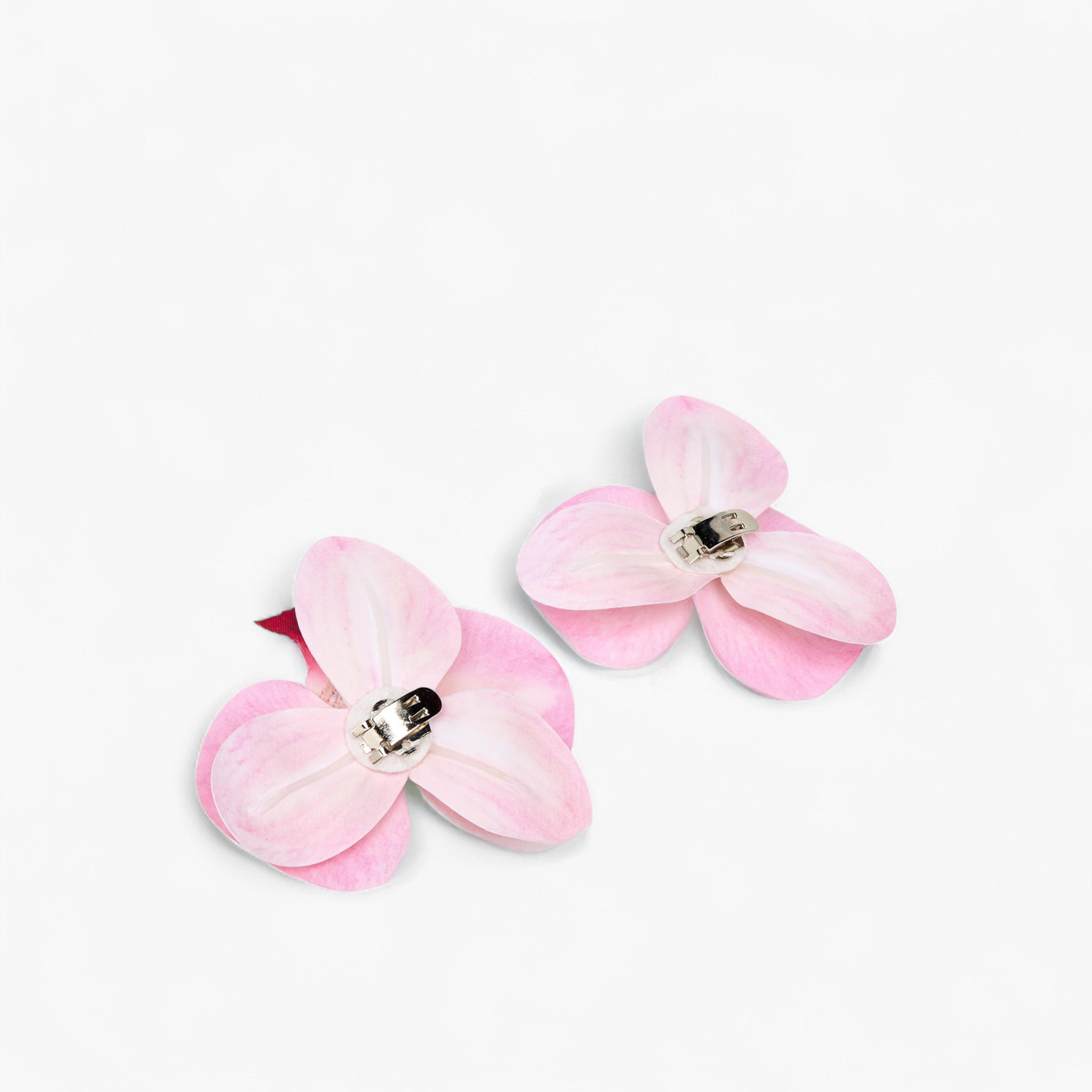 طقم مشابك أحذية قطعتين بتصميم زهرة أوركيد من جلو-women-clothingaccessories-novelties-image-2