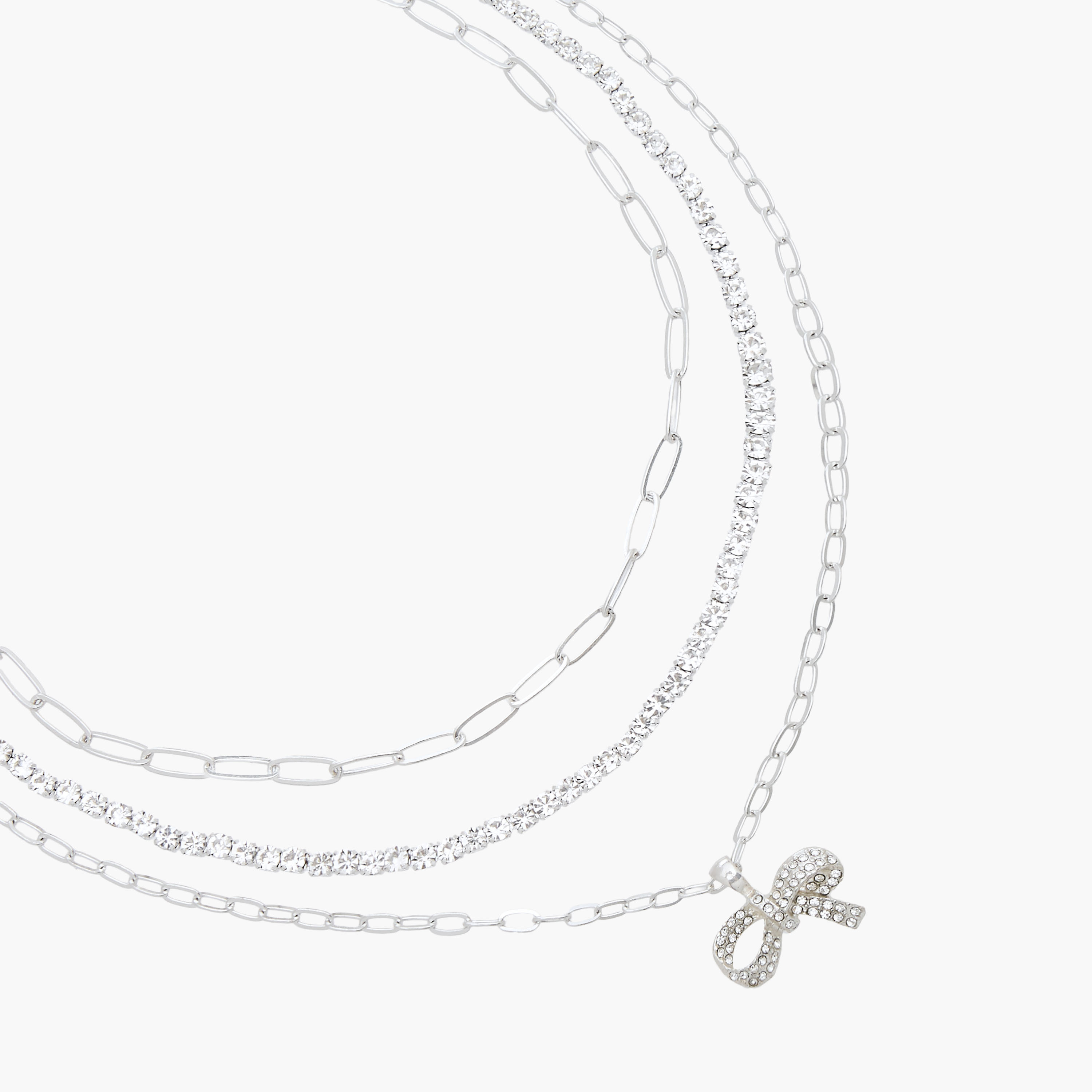 عقد معدن متعدد الطبقات بمشبك إغلاق من جلو-women-watchesandjewellery-jewellery-necklacesandpendants-image-2