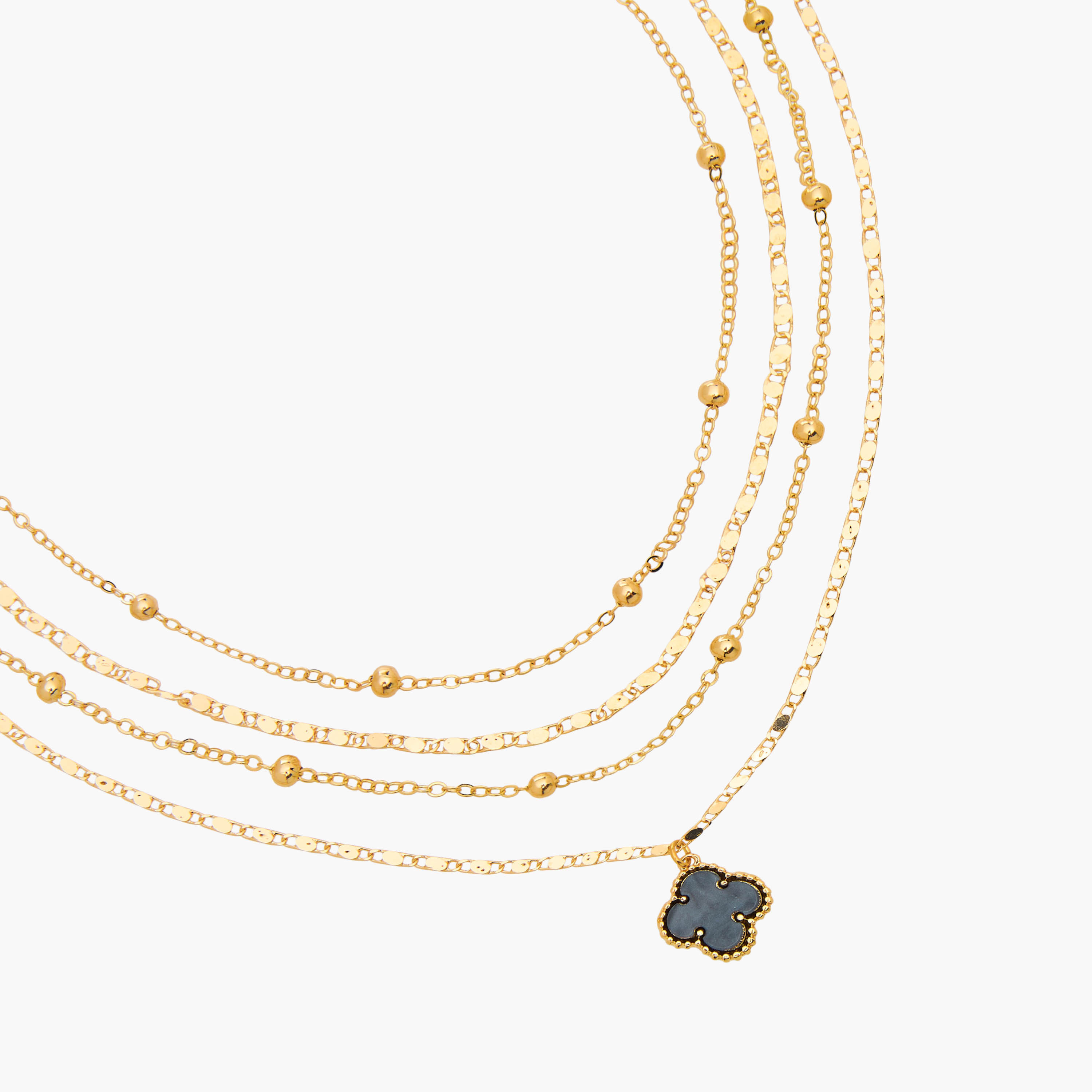 Gloo Metal Pendant Necklace with Lobster Clasp Closure-women-watchesandjewellery-jewellery-necklacesandpendants-image-2