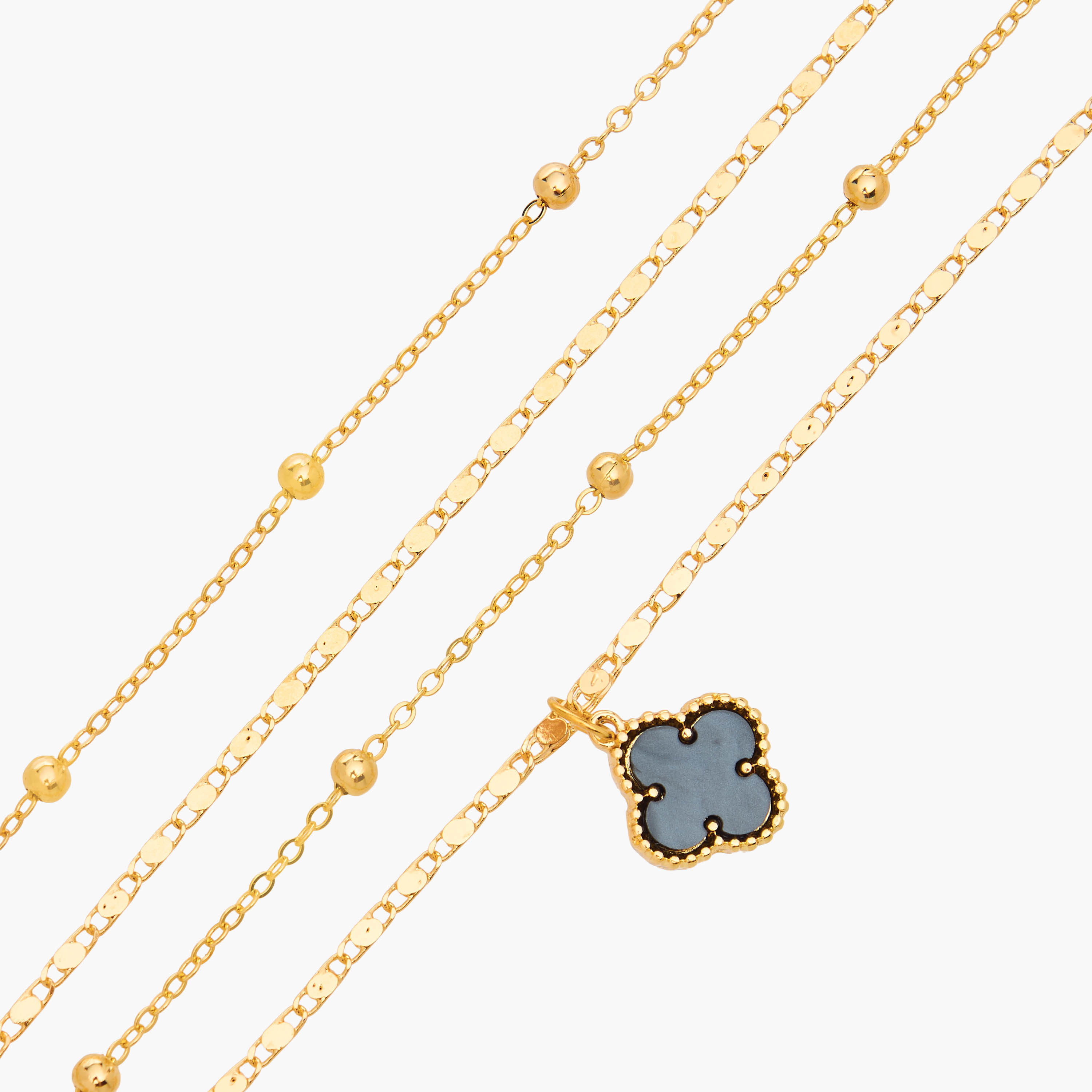 Gloo Metal Pendant Necklace with Lobster Clasp Closure-women-watchesandjewellery-jewellery-necklacesandpendants-image-4