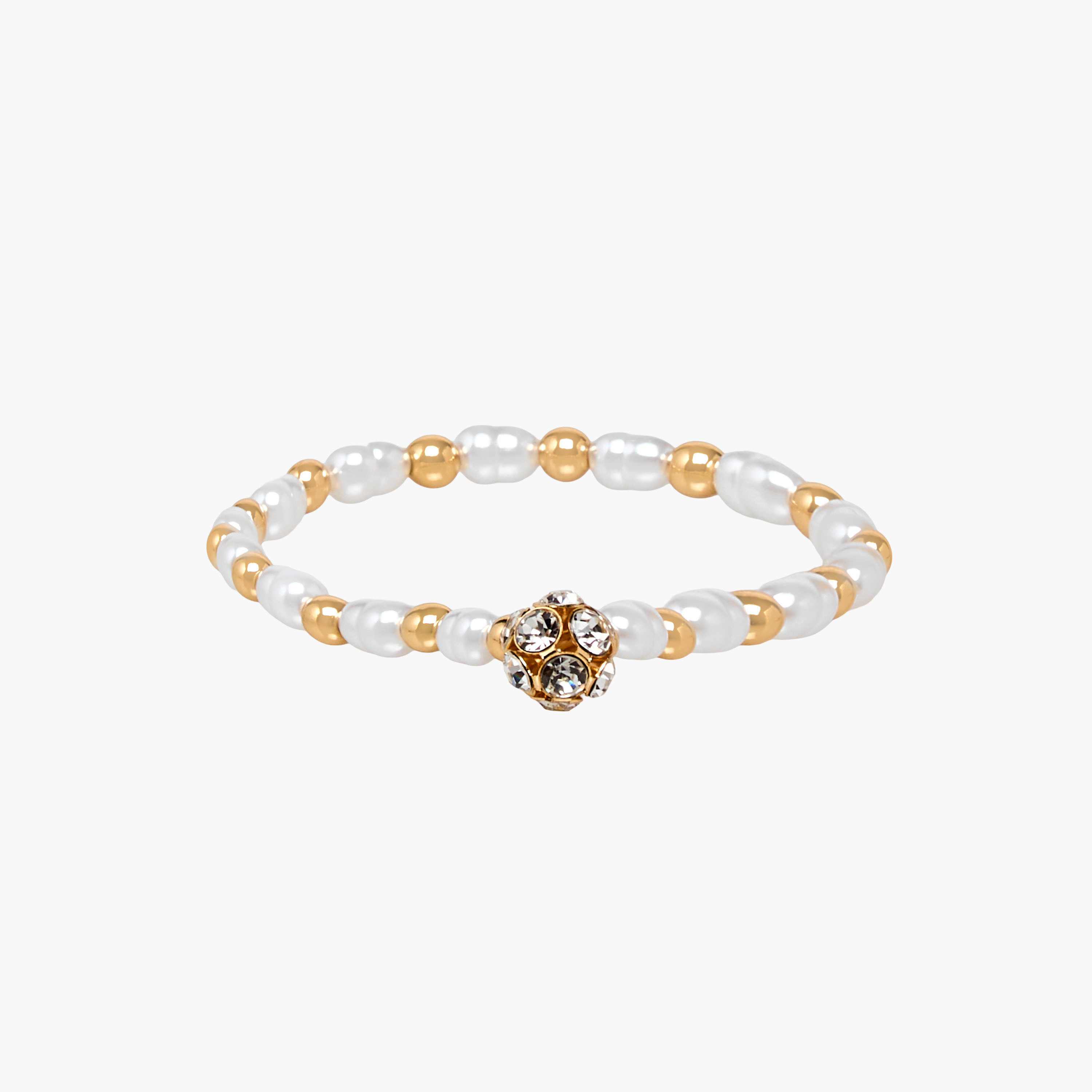 طقم أساور ميتاليك 5 قطع مزينة من جلو-women-watchesandjewellery-jewellery-banglesandbracelets-image-6