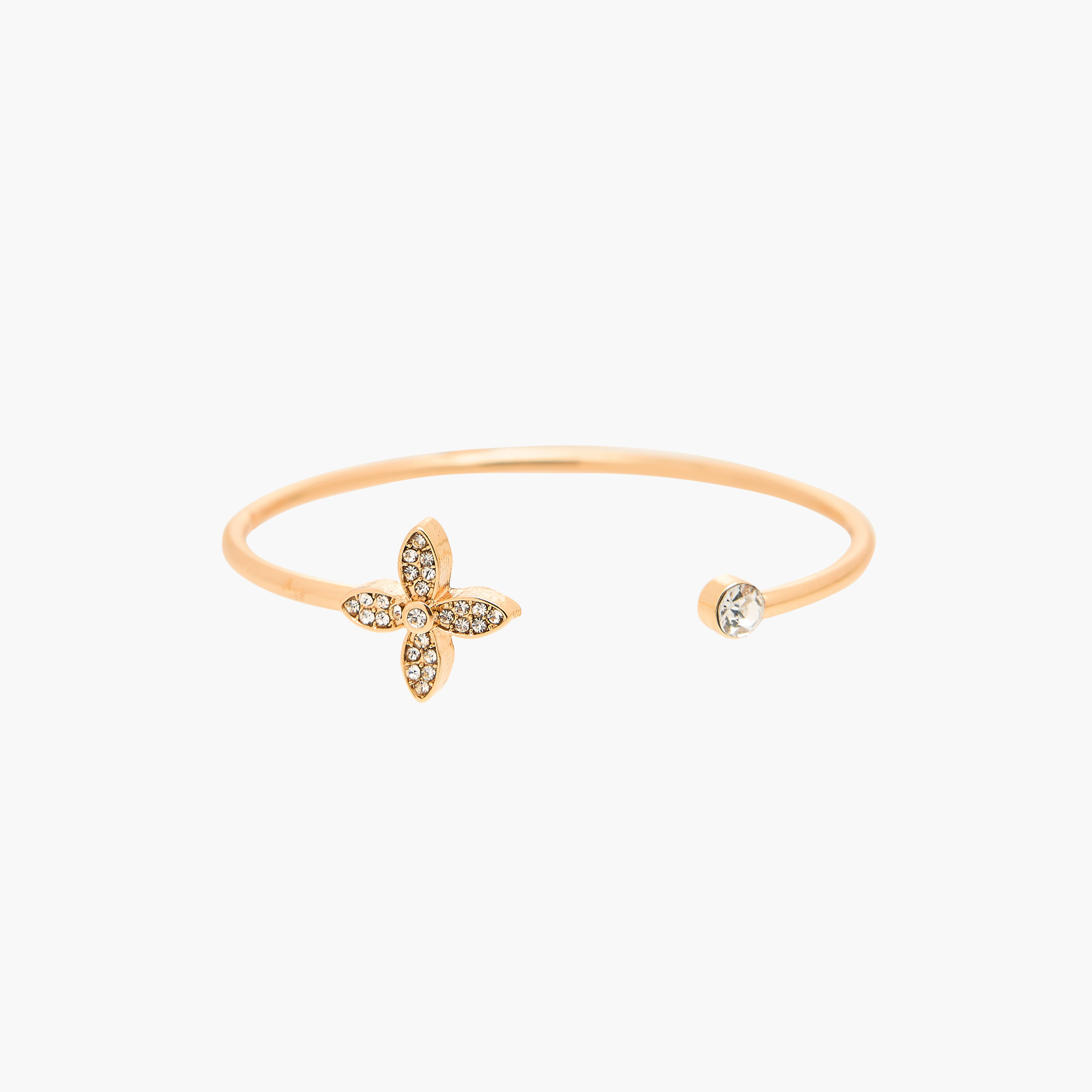 أساور ميتاليك مزينة من جلو - عبوة 4 قطع-women-watchesandjewellery-jewellery-banglesandbracelets-image-2