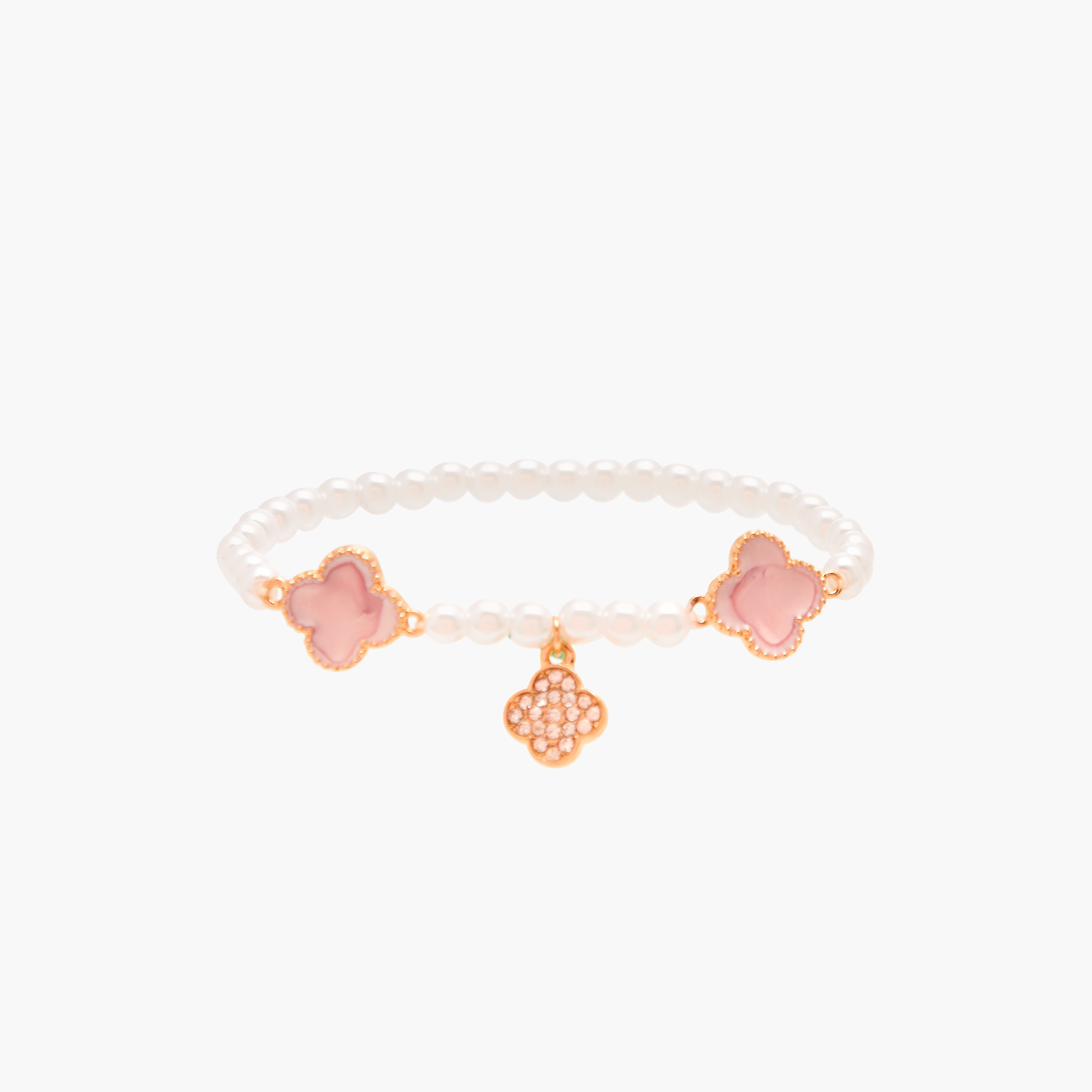 أساور ميتاليك مزينة من جلو - عبوة 4 قطع-women-watchesandjewellery-jewellery-banglesandbracelets-image-4