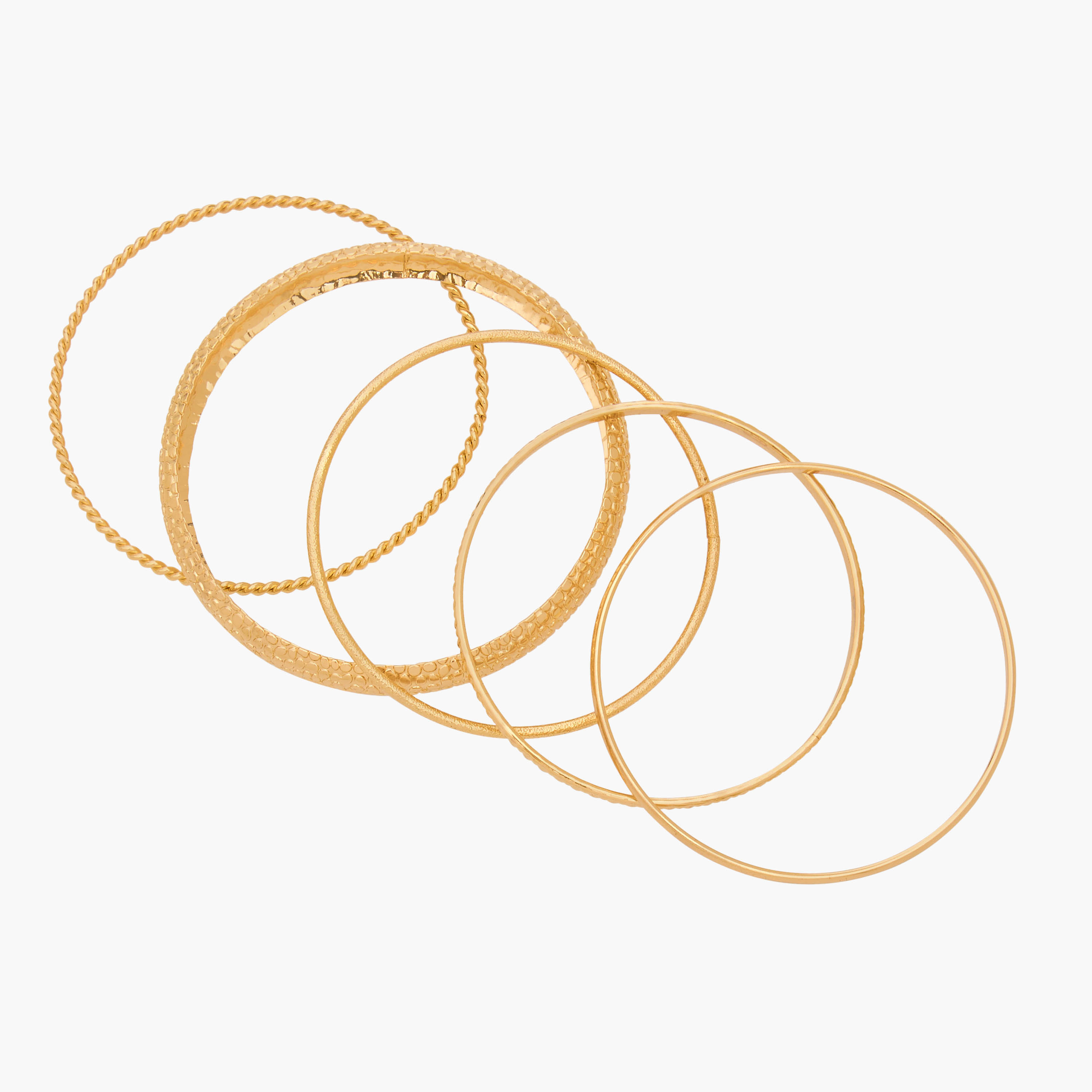 Gloo Pack of 5 Metal Assorted Bangle-women-watchesandjewellery-jewellery-banglesandbracelets-image-12