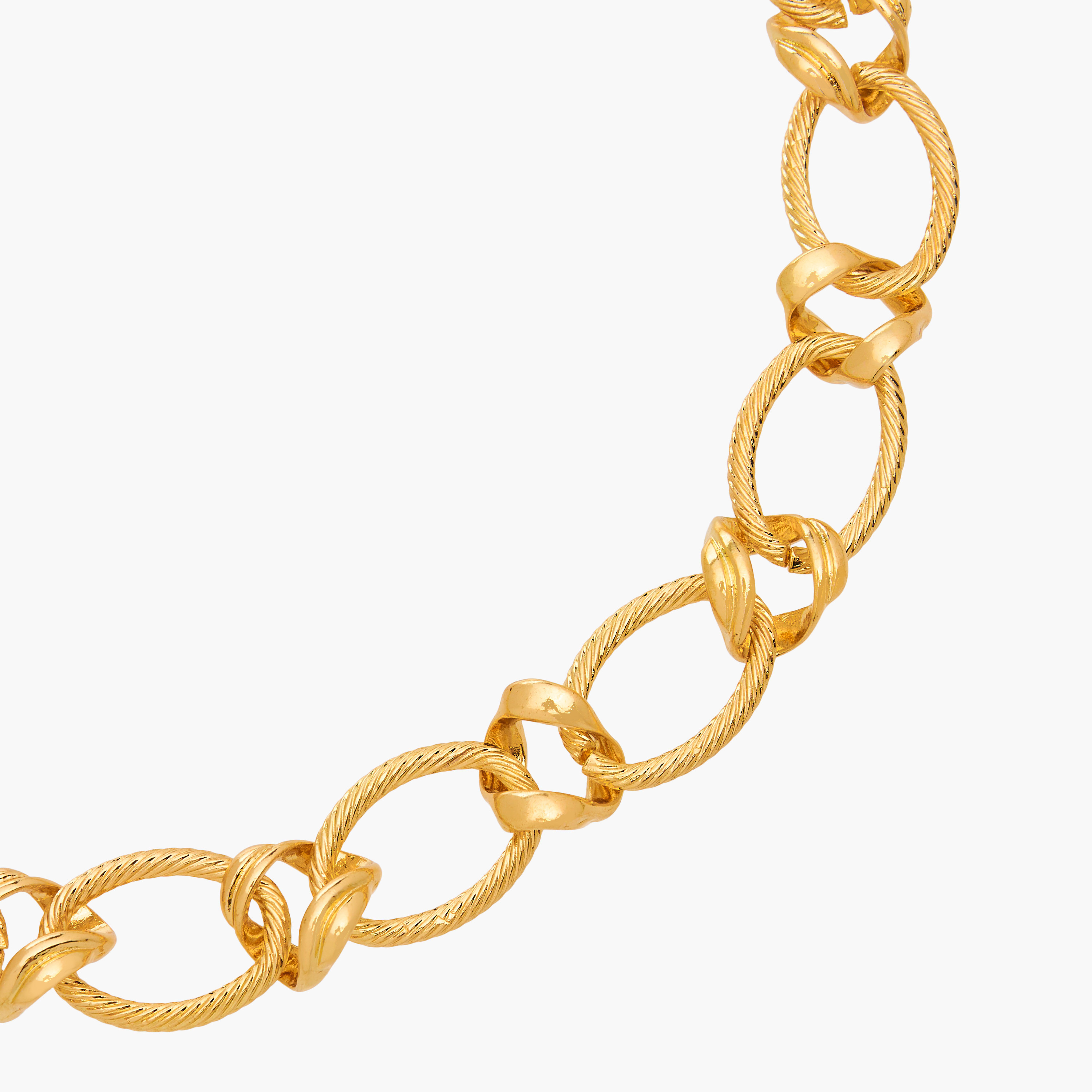 عقد تشوكر معدن بمشبك إغلاق من جلو-women-watchesandjewellery-jewellery-necklacesandpendants-image-3