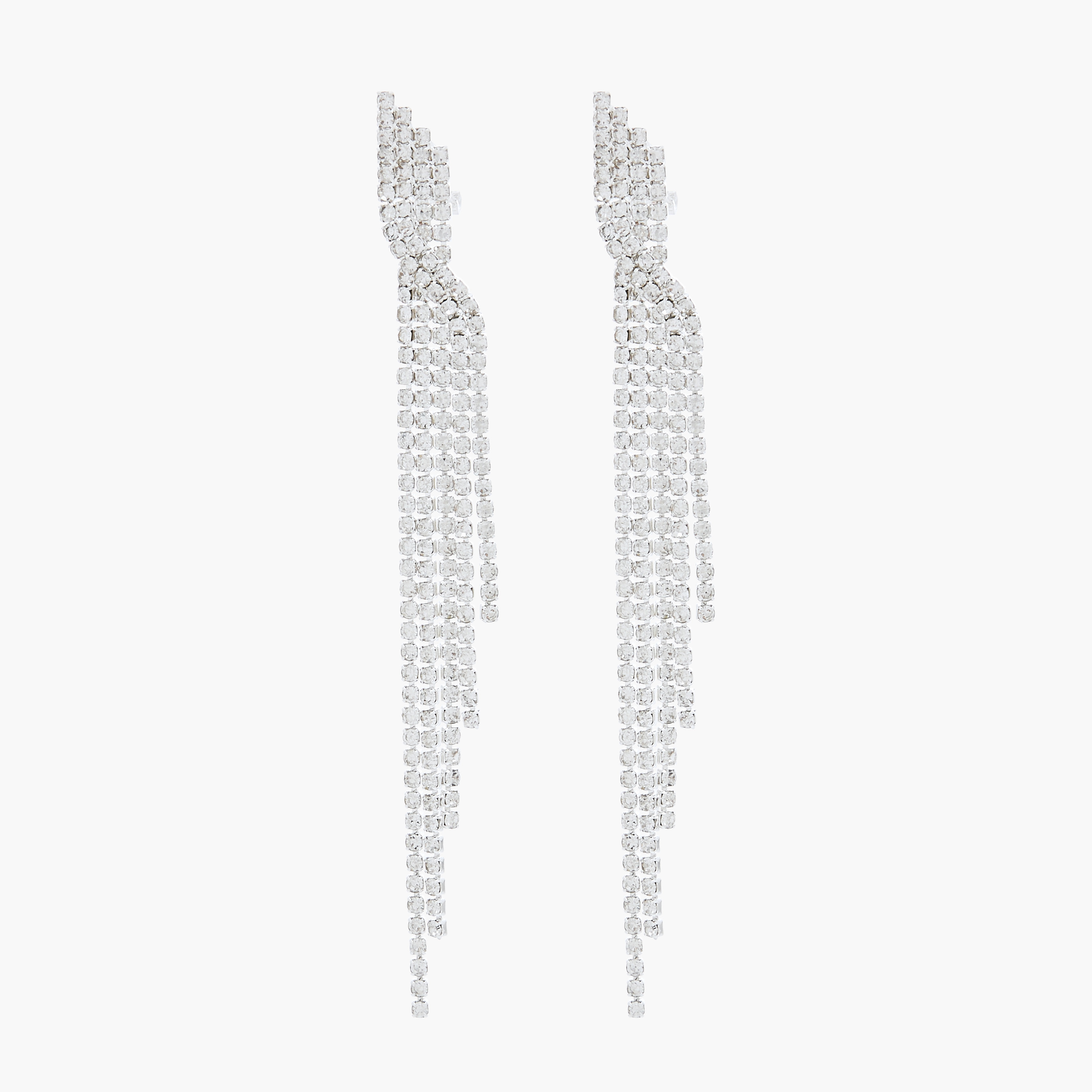 Gloo Metallic Dangler Earrings with Clip Closure-women-watchesandjewellery-jewellery-earrings-image-1