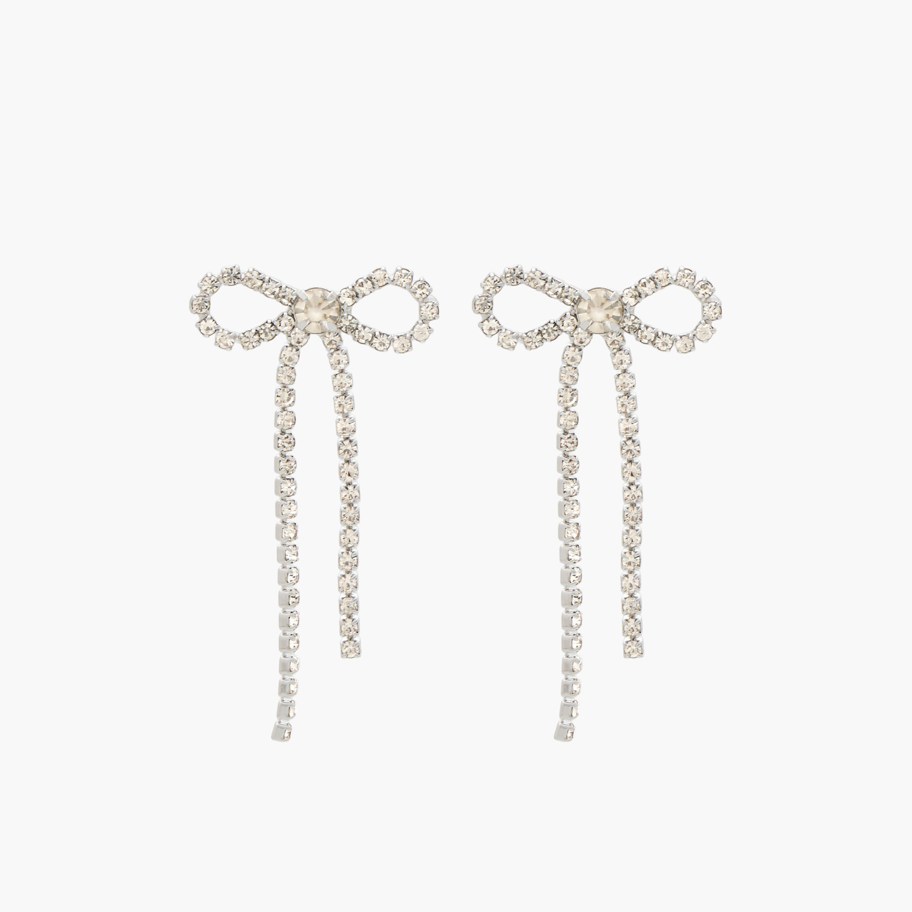Gloo Pack of 2 Silver Finish Embellished Earrings with Pushback Closure-women-watchesandjewellery-jewellery-earrings-image-2