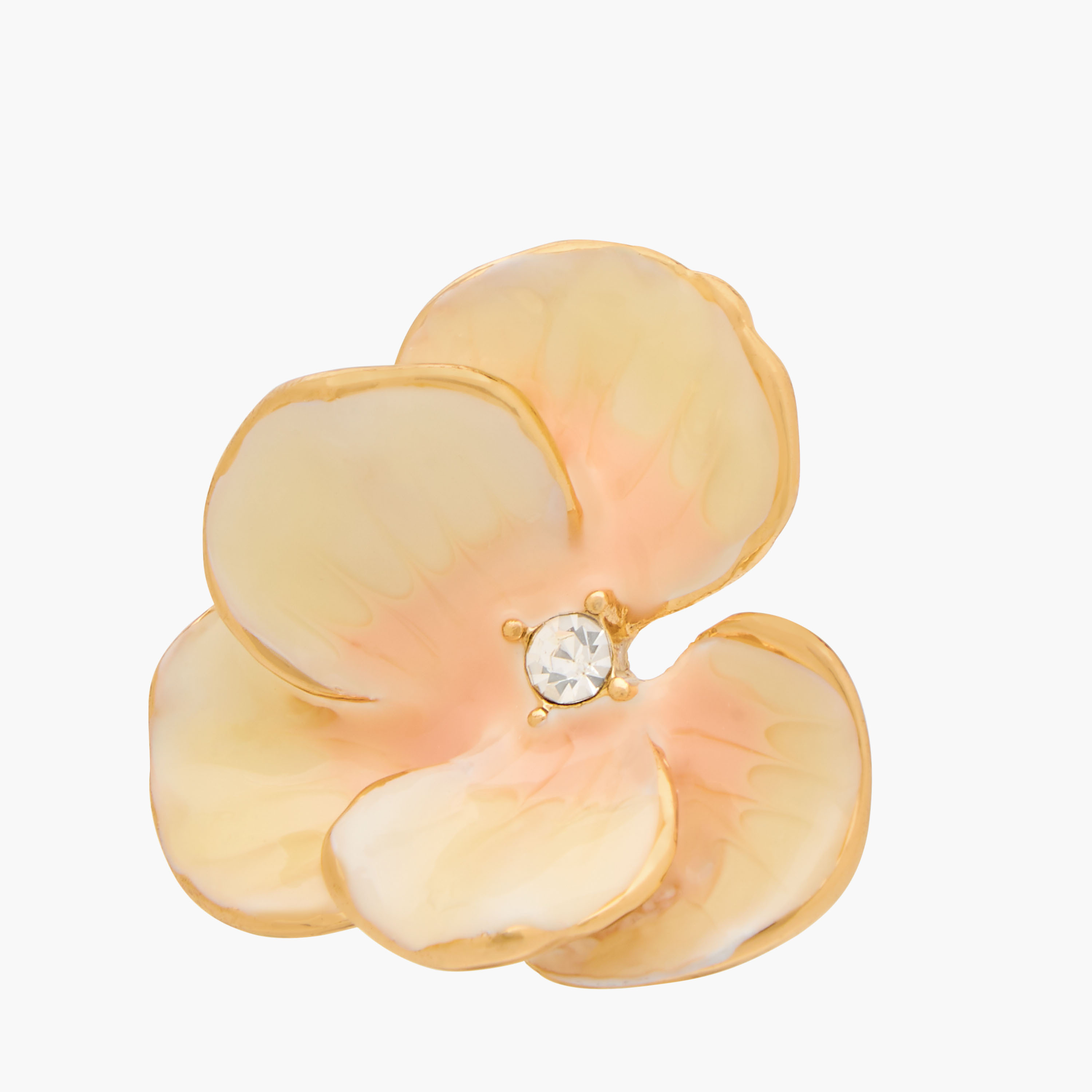 Gloo Metallic Floral Stud Earrings with Pushback Closure-women-watchesandjewellery-jewellery-earrings-image-3