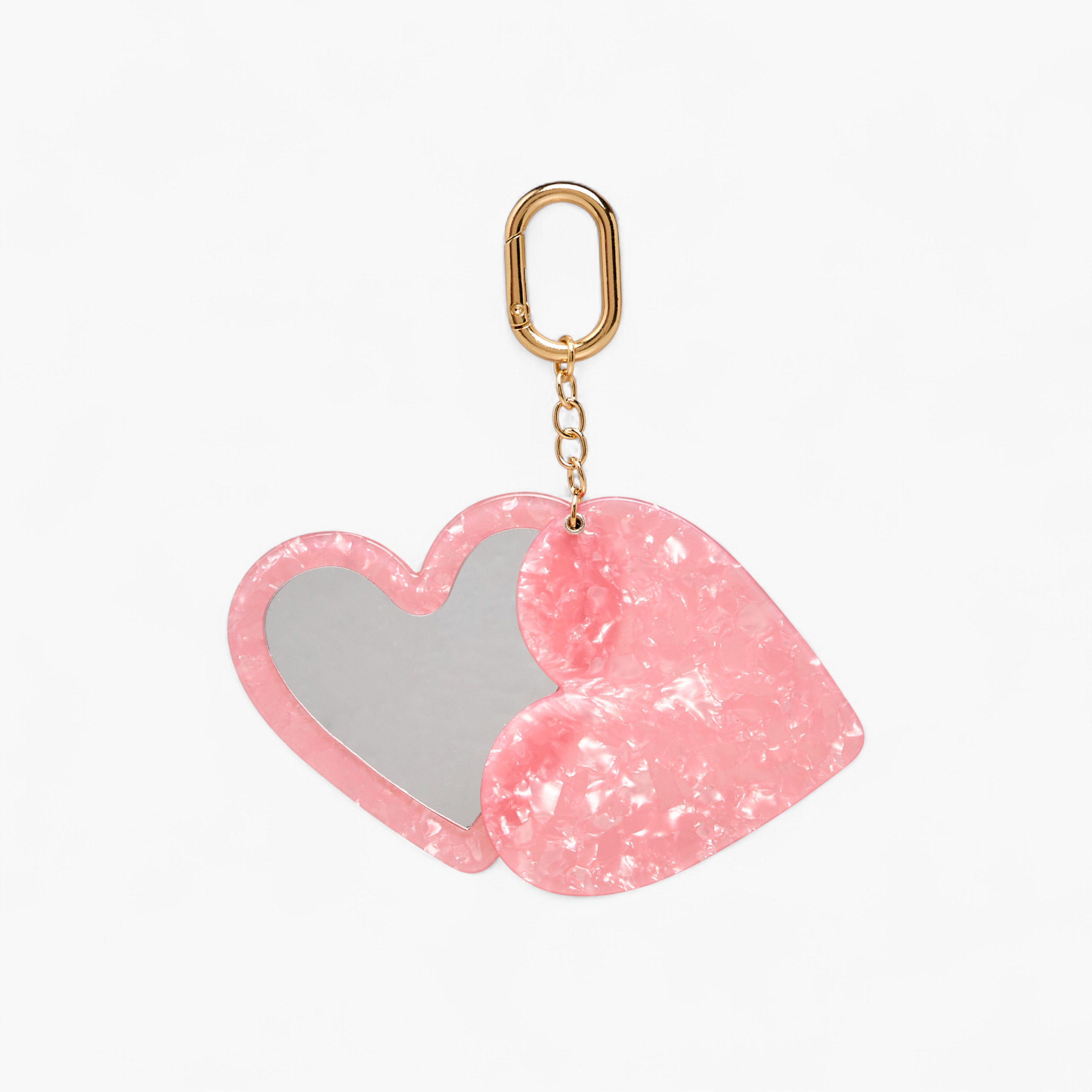 Gloo Heart Mirror Bag Charm-women-clothingaccessories-novelties-image-1